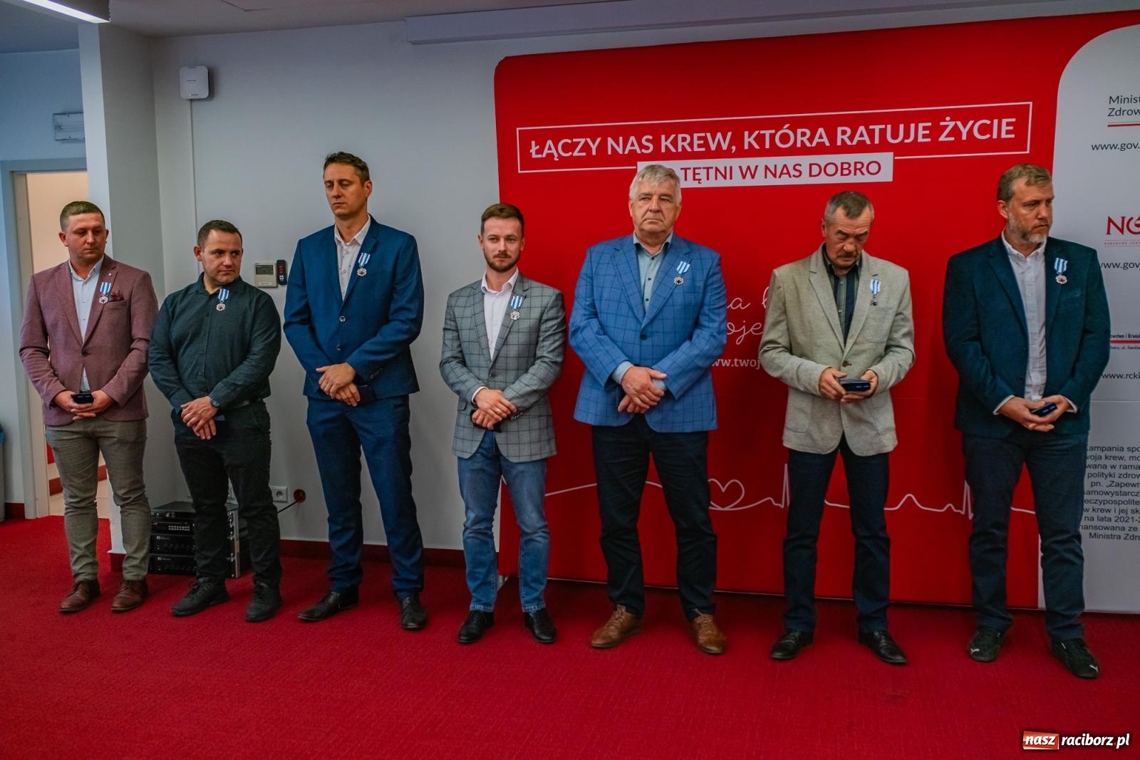 Zdjęcie w galerii na portalu naszraciborz.pl: Wielki szacunek. Dawcy krwi uhonorowani w Raciborzu [FOTO i WIDEO] wiadomości z regionu