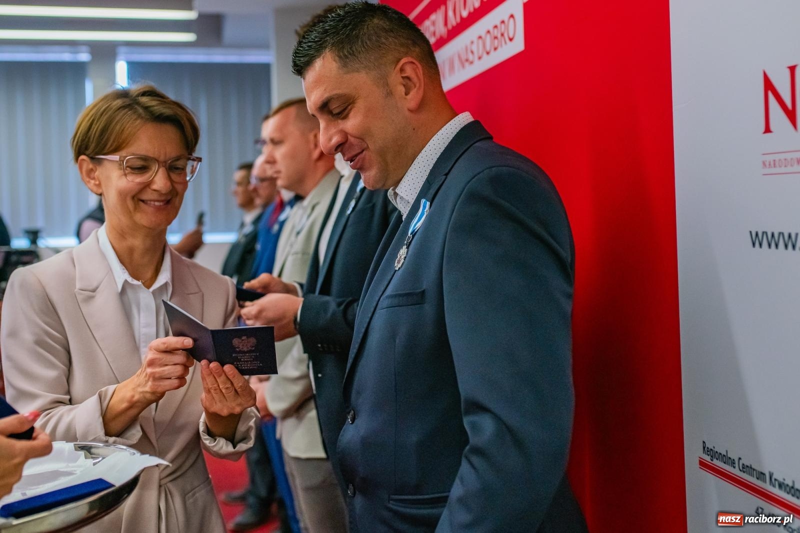 Zdjęcie w galerii na portalu naszraciborz.pl: Wielki szacunek. Dawcy krwi uhonorowani w Raciborzu [FOTO i WIDEO] wiadomości z regionu