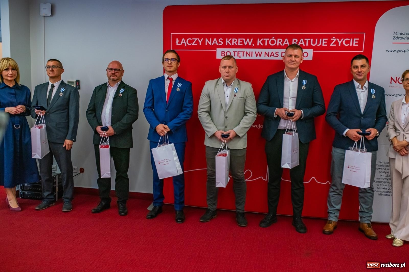 Zdjęcie w galerii na portalu naszraciborz.pl: Wielki szacunek. Dawcy krwi uhonorowani w Raciborzu [FOTO i WIDEO] wiadomości z regionu