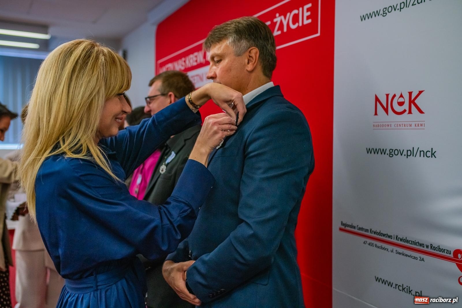 Zdjęcie w galerii na portalu naszraciborz.pl: Wielki szacunek. Dawcy krwi uhonorowani w Raciborzu [FOTO i WIDEO] wiadomości z regionu