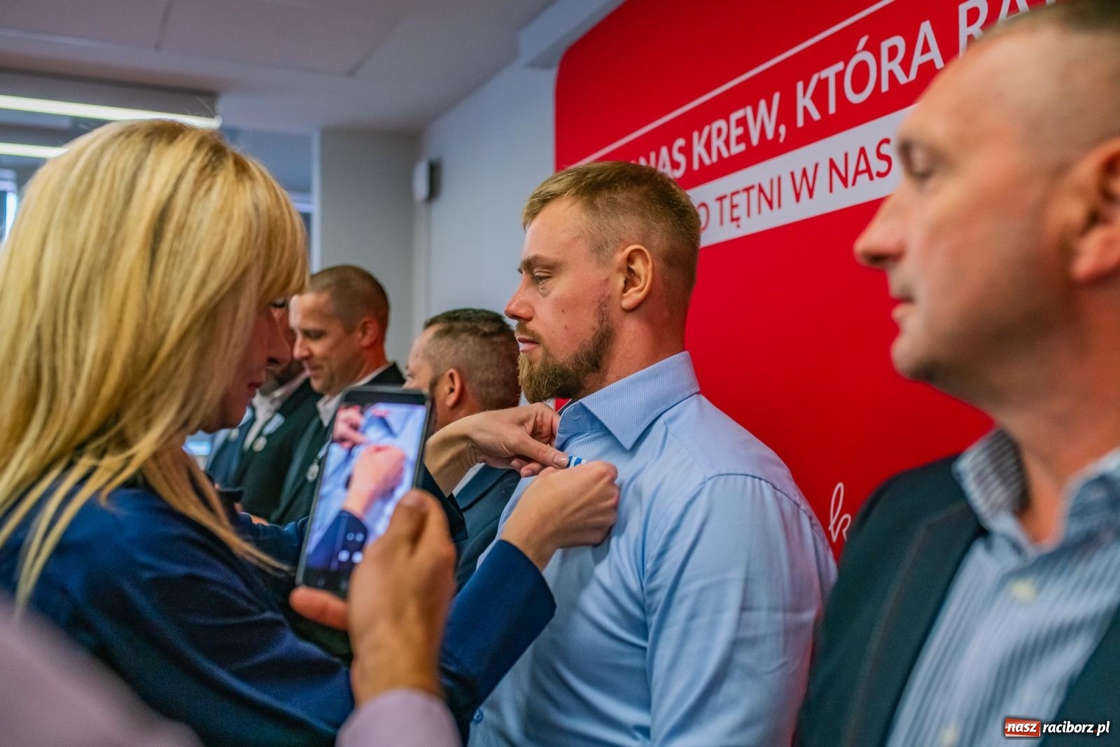 Zdjęcie w galerii na portalu naszraciborz.pl: Wielki szacunek. Dawcy krwi uhonorowani w Raciborzu [FOTO i WIDEO] wiadomości z regionu