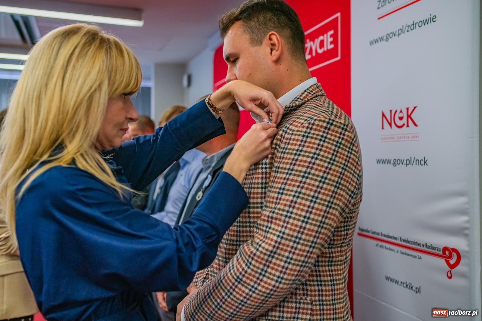 Zdjęcie w galerii na portalu naszraciborz.pl: Wielki szacunek. Dawcy krwi uhonorowani w Raciborzu [FOTO i WIDEO] wiadomości z regionu