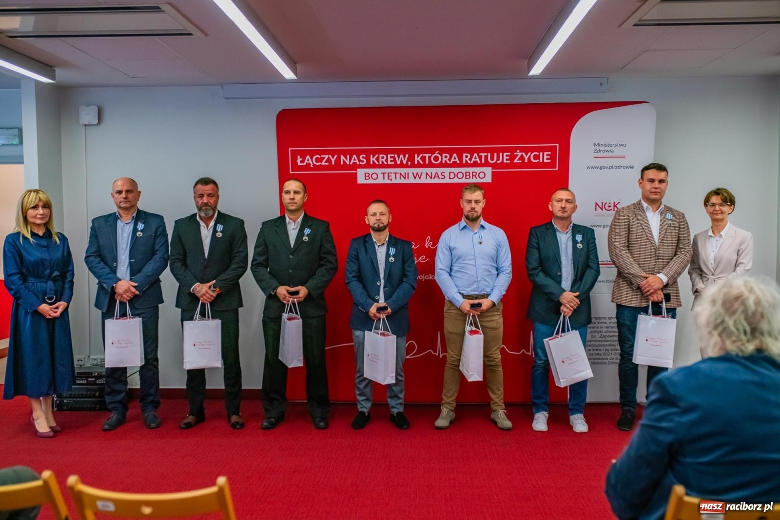 Zdjęcie w galerii na portalu naszraciborz.pl: Wielki szacunek. Dawcy krwi uhonorowani w Raciborzu [FOTO i WIDEO] wiadomości z regionu