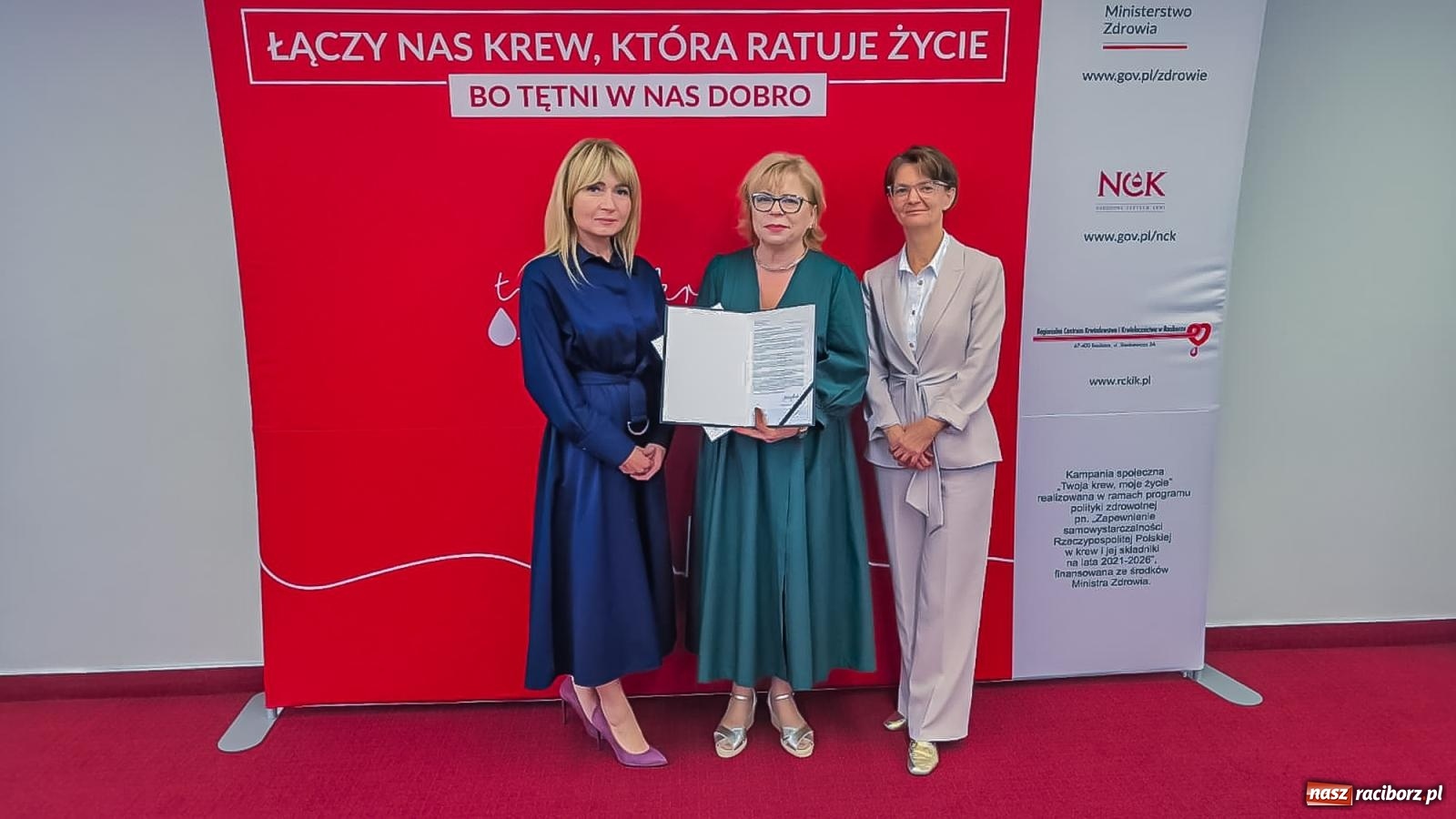 Zdjęcie w galerii na portalu naszraciborz.pl: Wielki szacunek. Dawcy krwi uhonorowani w Raciborzu [FOTO i WIDEO] wiadomości z regionu