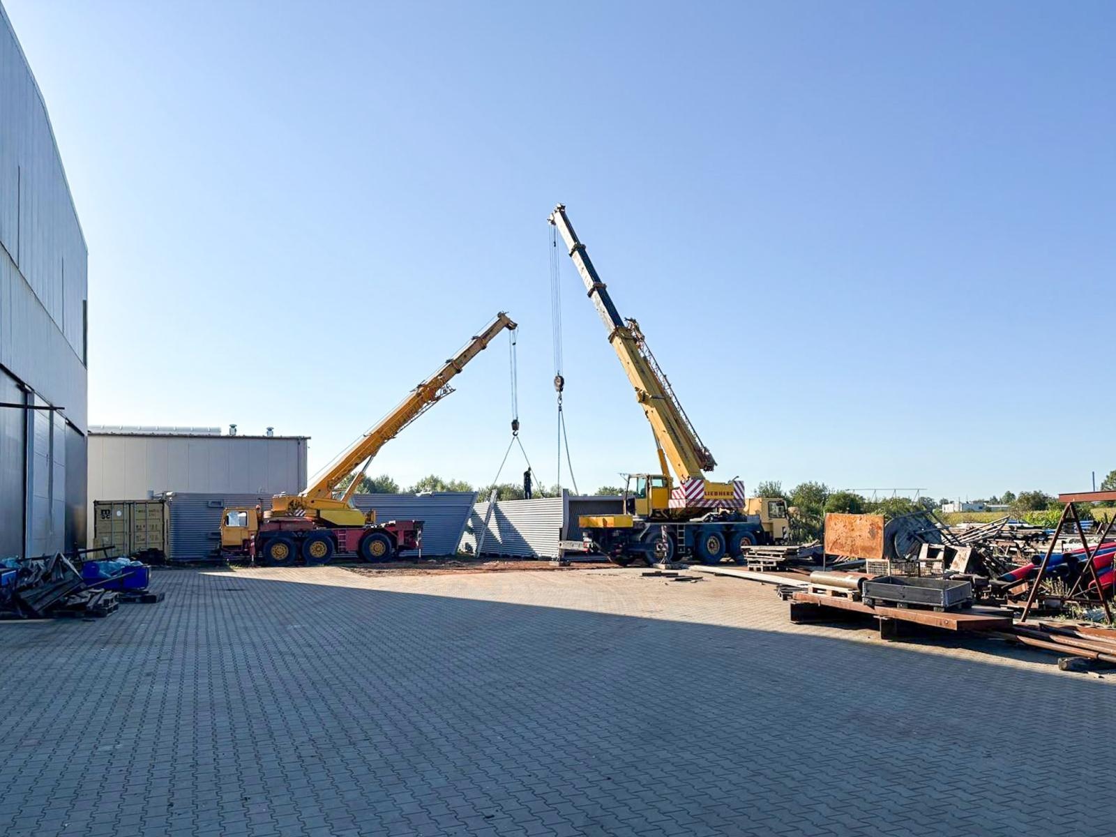 Zdjęcie w galerii na portalu naszraciborz.pl: Raciborski gigant w drodze na Ukrainę [FOTO i WIDEO] wiadomości z regionu
