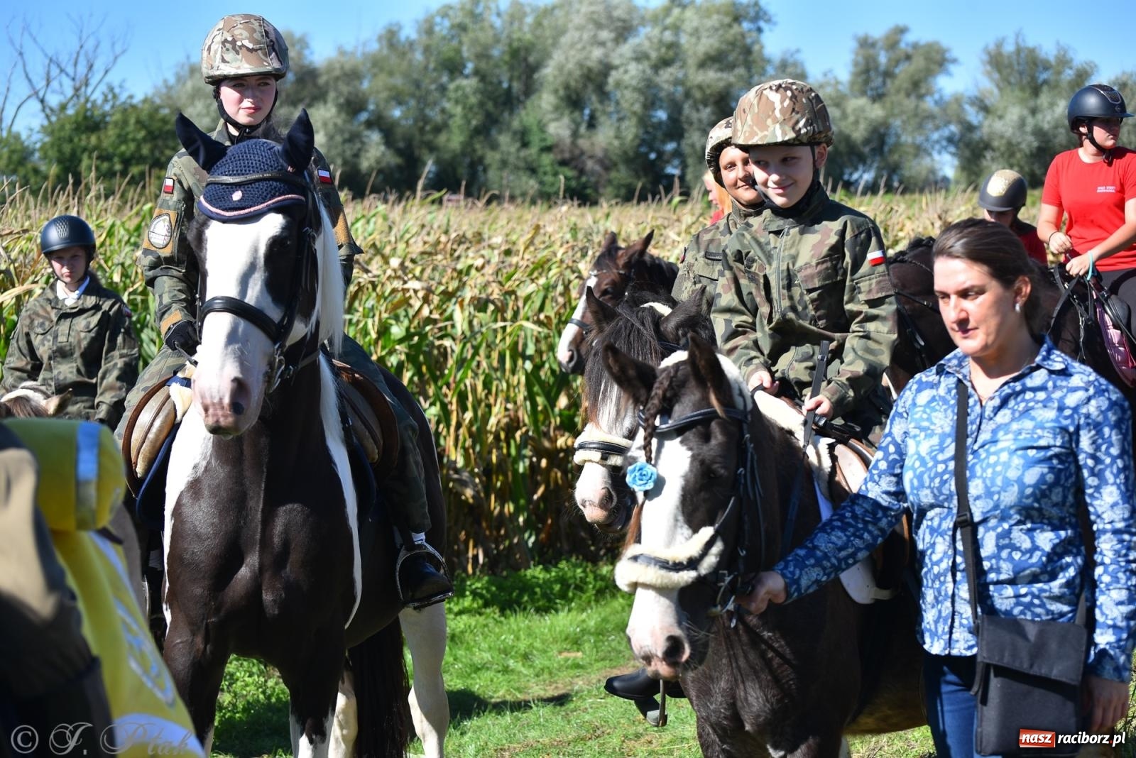 Zdjęcie w galerii na portalu naszraciborz.pl: Hubertus na Ostrogu. Jeźdźcy, bryczki i pogoń za lisem w Raciborzu wiadomości z regionu