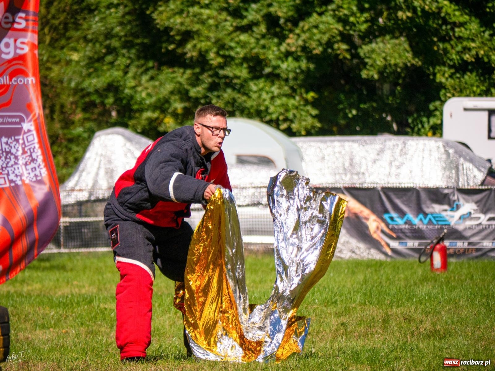 Zdjęcie w galerii na portalu naszraciborz.pl: Psy w akcji w Babicach. Trwa Mondioring Cup of Nations wiadomości z regionu