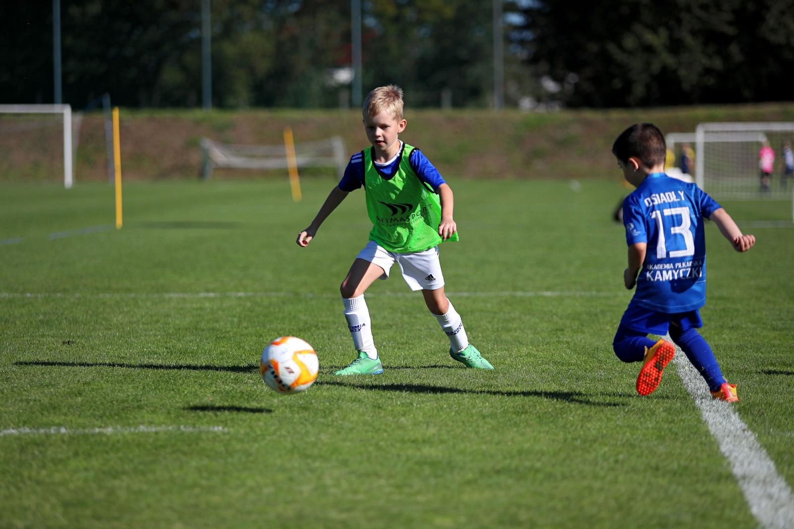 Zdjęcie w galerii na portalu naszraciborz.pl: Macron Cup przy Srebrnej. Piłkarska rywalizacja rocznika 2018 [FOTO] wiadomości z regionu