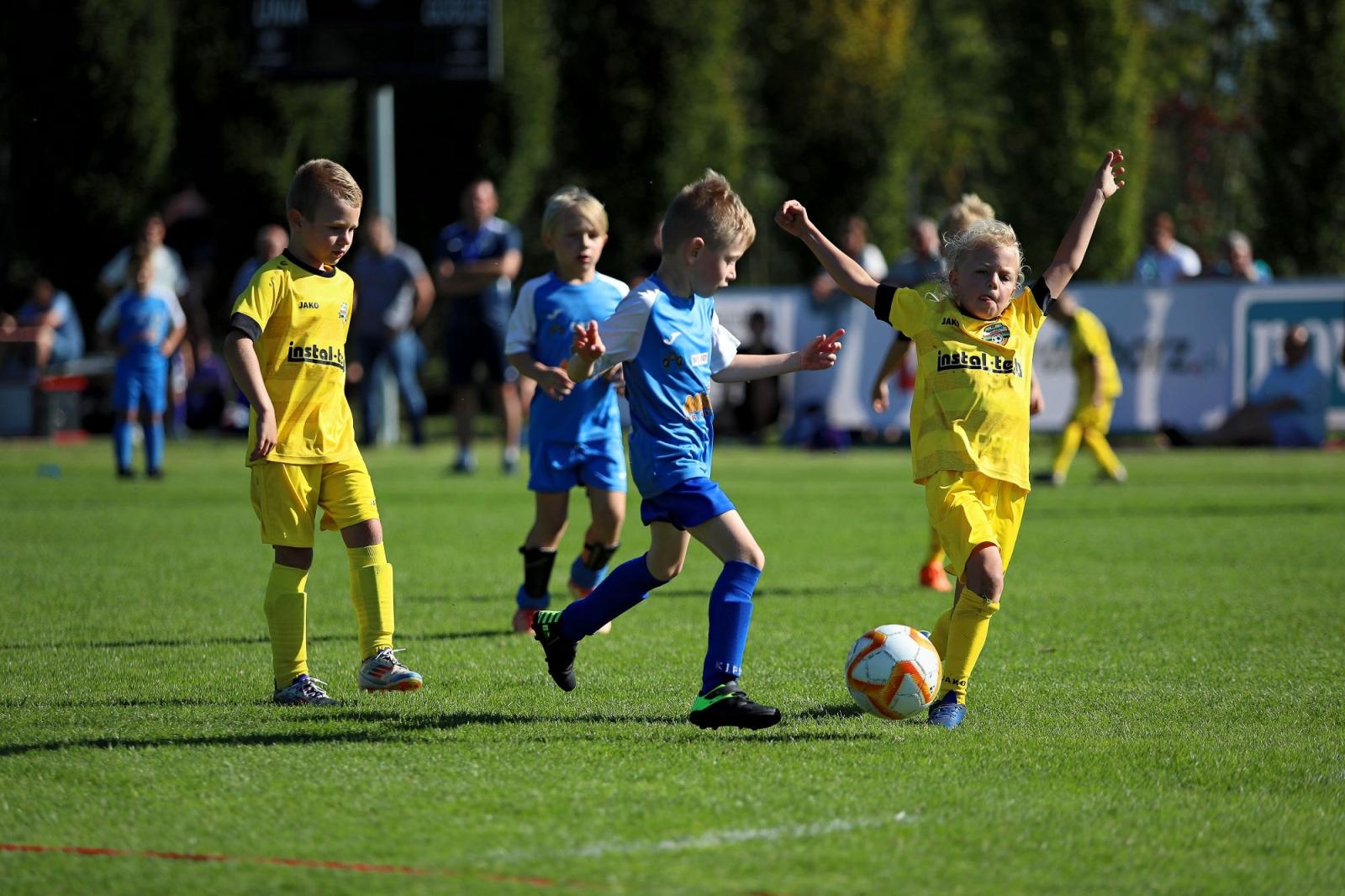 Zdjęcie w galerii na portalu naszraciborz.pl: Macron Cup przy Srebrnej. Piłkarska rywalizacja rocznika 2018 [FOTO] wiadomości z regionu