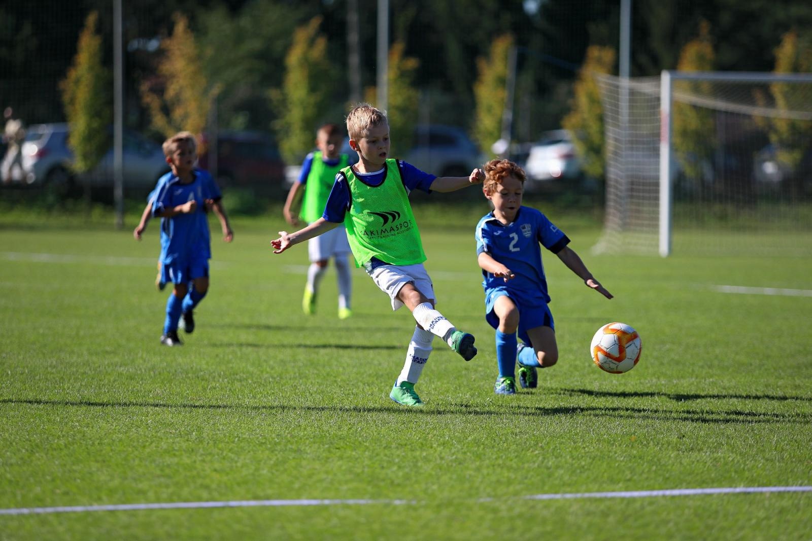 Zdjęcie w galerii na portalu naszraciborz.pl: Macron Cup przy Srebrnej. Piłkarska rywalizacja rocznika 2018 [FOTO] wiadomości z regionu