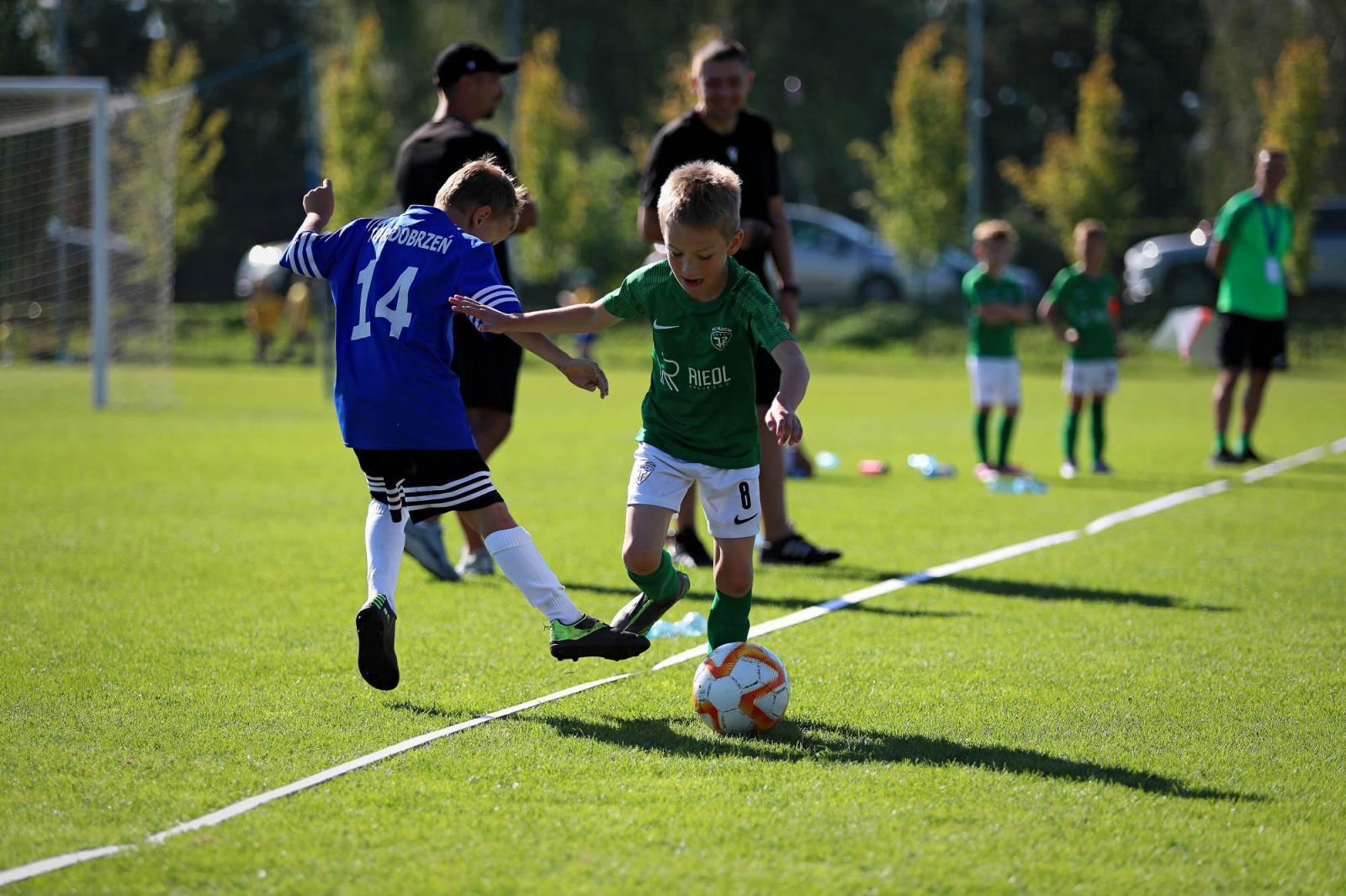 Zdjęcie w galerii na portalu naszraciborz.pl: Macron Cup przy Srebrnej. Piłkarska rywalizacja rocznika 2018 [FOTO] wiadomości z regionu