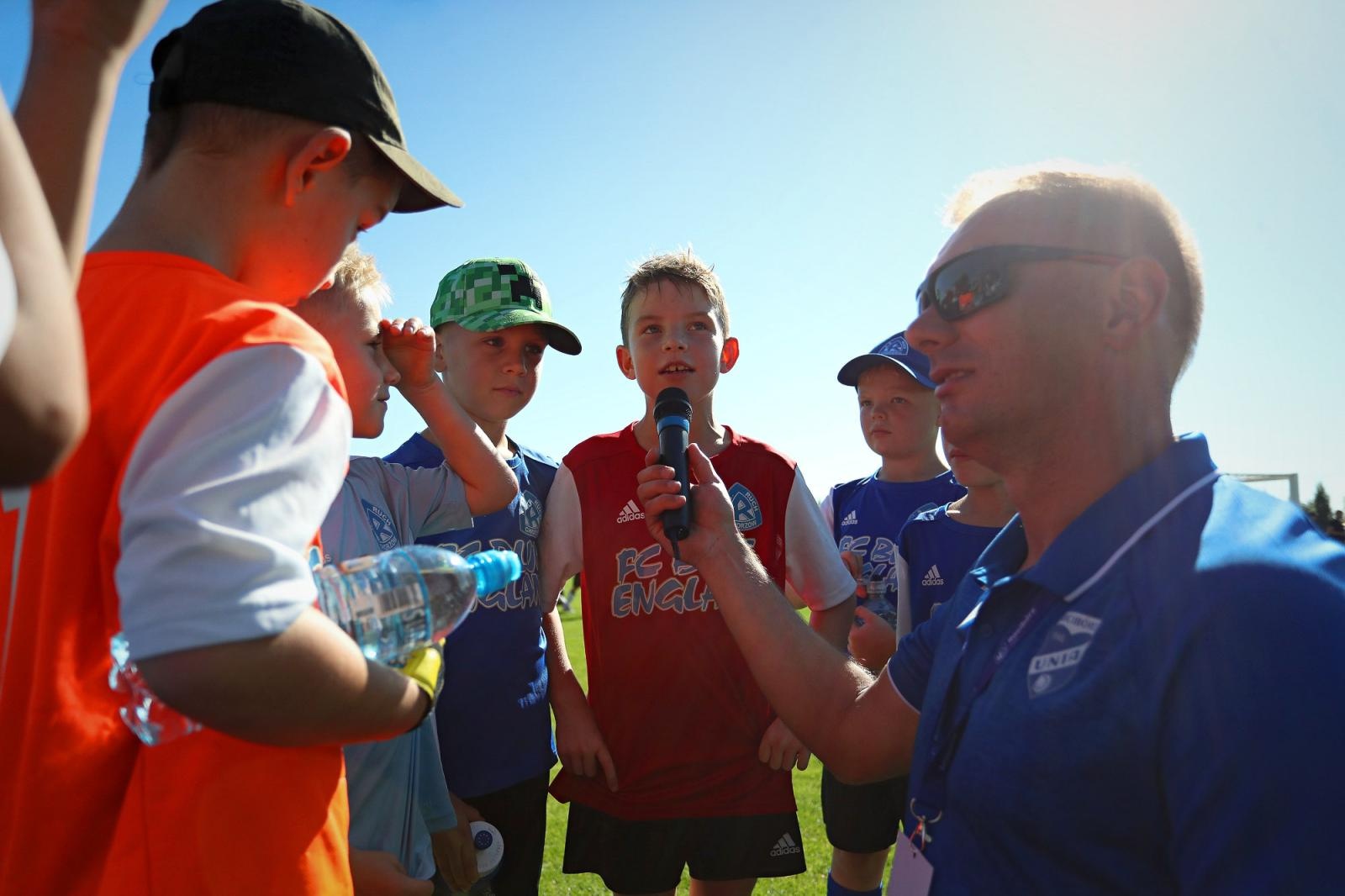 Zdjęcie w galerii na portalu naszraciborz.pl: Macron Cup przy Srebrnej. Piłkarska rywalizacja rocznika 2018 [FOTO] wiadomości z regionu