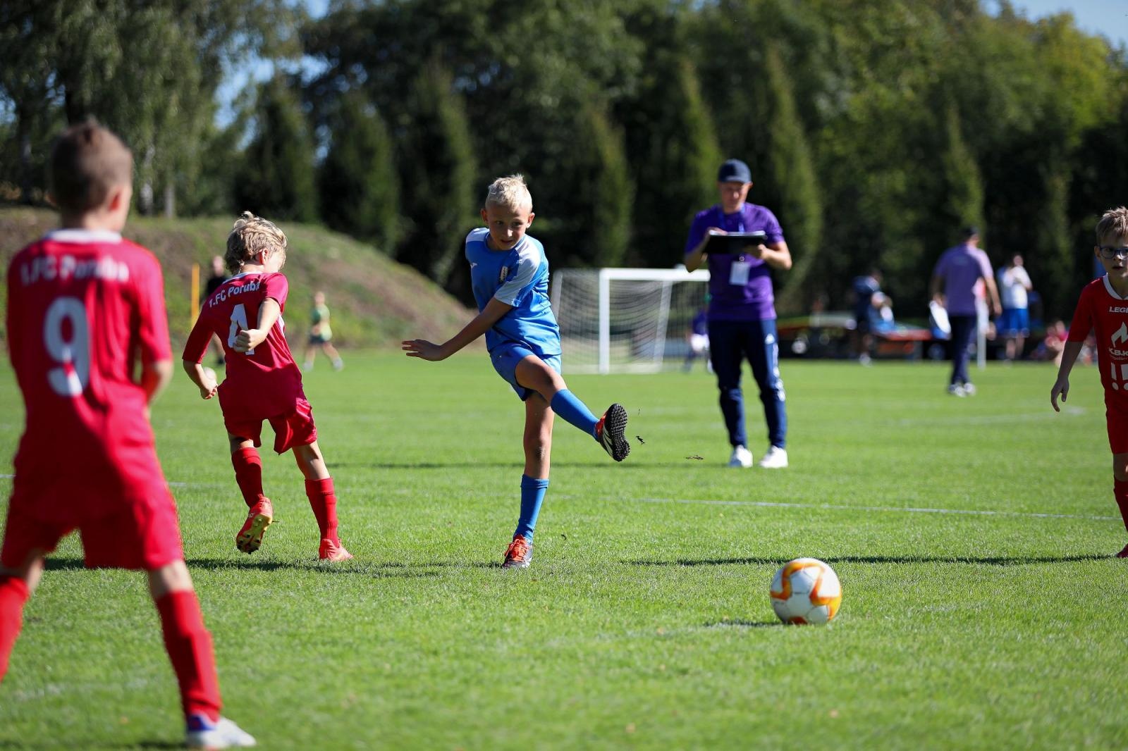 Zdjęcie w galerii na portalu naszraciborz.pl: Macron Cup przy Srebrnej. Piłkarska rywalizacja rocznika 2018 [FOTO] wiadomości z regionu