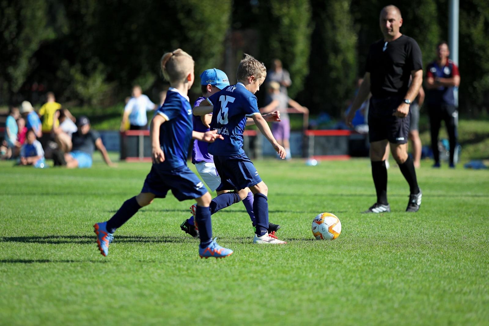 Zdjęcie w galerii na portalu naszraciborz.pl: Macron Cup przy Srebrnej. Piłkarska rywalizacja rocznika 2018 [FOTO] wiadomości z regionu