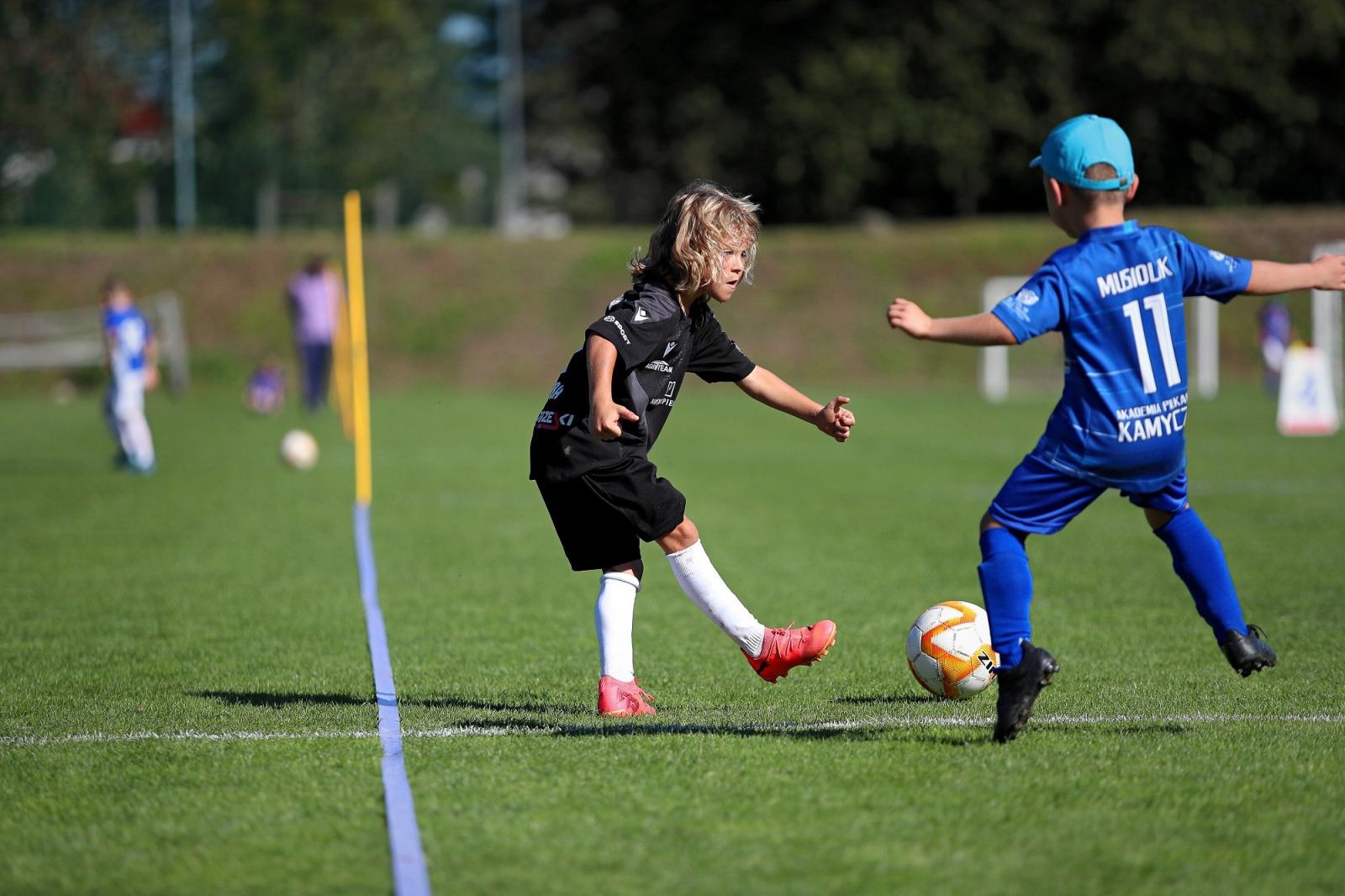 Zdjęcie w galerii na portalu naszraciborz.pl: Macron Cup przy Srebrnej. Piłkarska rywalizacja rocznika 2018 [FOTO] wiadomości z regionu
