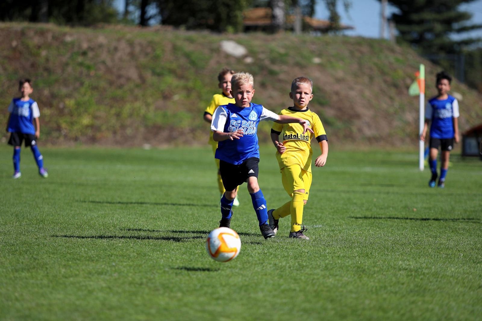 Zdjęcie w galerii na portalu naszraciborz.pl: Macron Cup przy Srebrnej. Piłkarska rywalizacja rocznika 2018 [FOTO] wiadomości z regionu