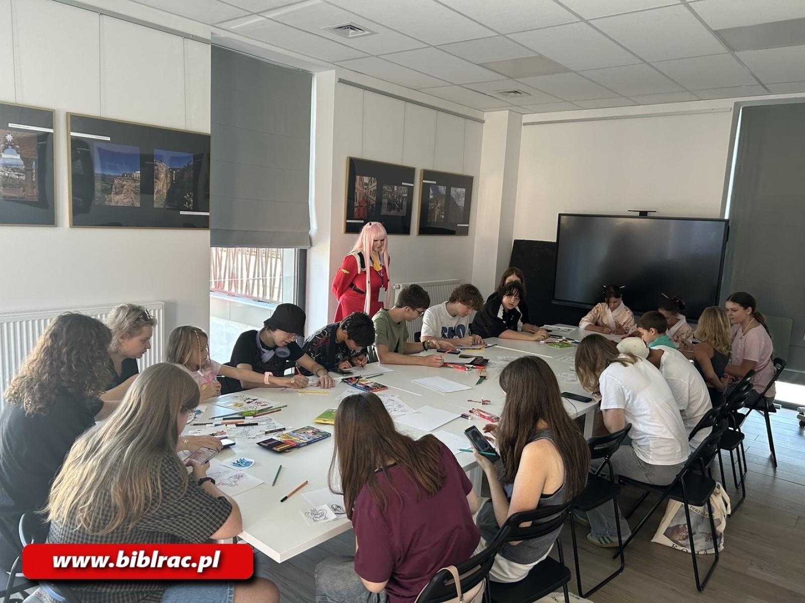 Zdjęcie w galerii na portalu naszraciborz.pl: Japoński klimat w Stacji Młodych wiadomości z regionu