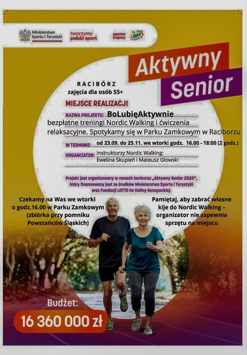 Zdjęcie w galerii na portalu naszraciborz.pl: Aktywny Senior 2025 w Parku Zamkowym wiadomości z regionu