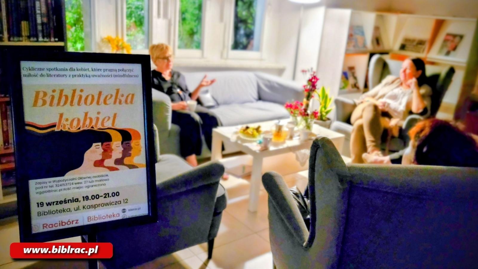 Zdjęcie w galerii na portalu naszraciborz.pl: Biblioteka Kobiet – nowe miejsce wyjątkowych spotkań w Raciborzu wiadomości z regionu