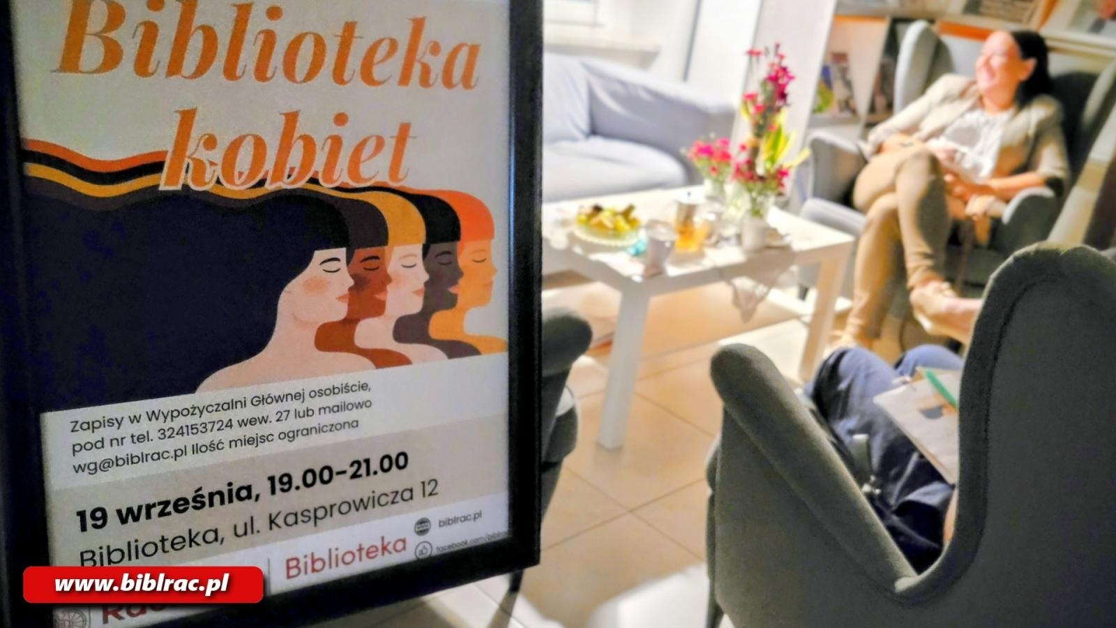 Zdjęcie w galerii na portalu naszraciborz.pl: Biblioteka Kobiet – nowe miejsce wyjątkowych spotkań w Raciborzu wiadomości z regionu