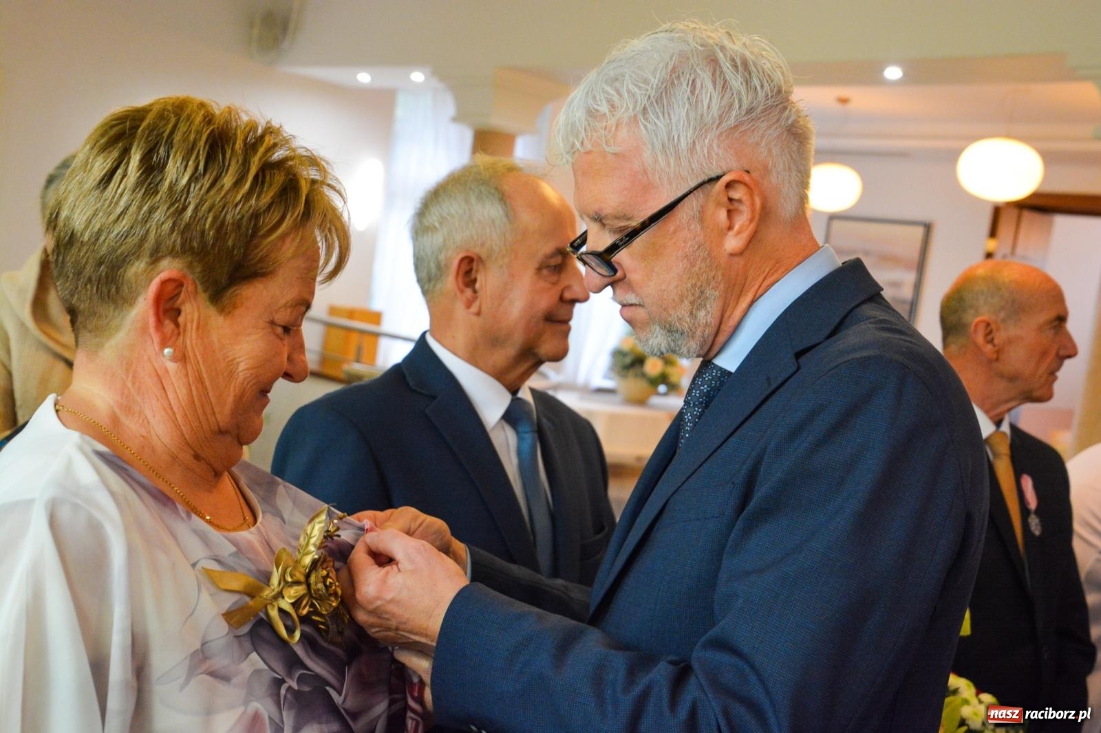 Zdjęcie w galerii na portalu naszraciborz.pl: Złote gody w Raciborzu – medale za długoletnie pożycie małżeńskie [FOTO i WIDEO] wiadomości z regionu