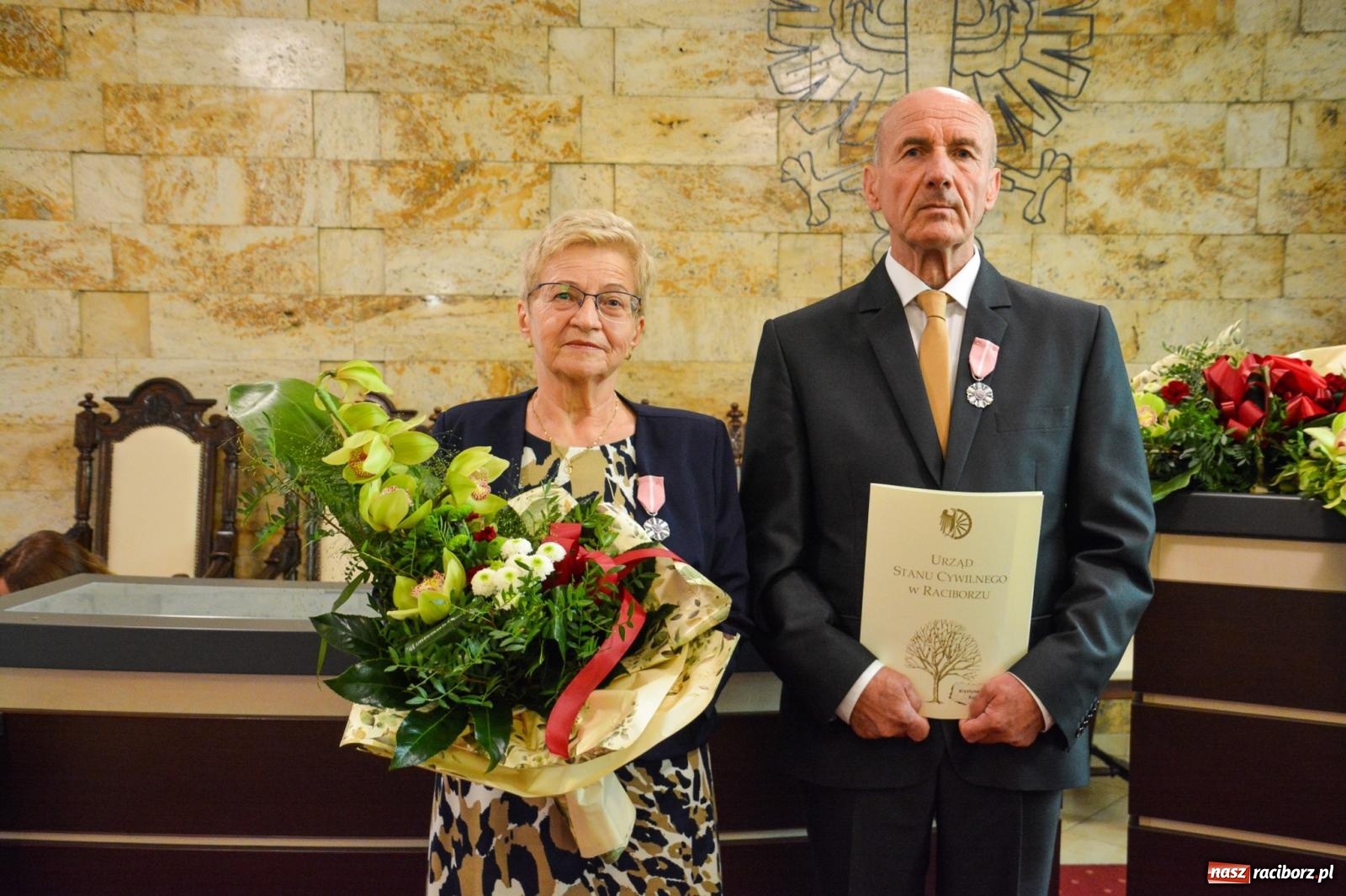 Zdjęcie w galerii na portalu naszraciborz.pl: Złote gody w Raciborzu – medale za długoletnie pożycie małżeńskie [FOTO i WIDEO] wiadomości z regionu
