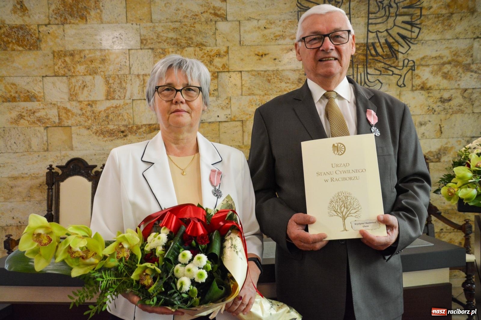 Zdjęcie w galerii na portalu naszraciborz.pl: Złote gody w Raciborzu – medale za długoletnie pożycie małżeńskie [FOTO i WIDEO] wiadomości z regionu