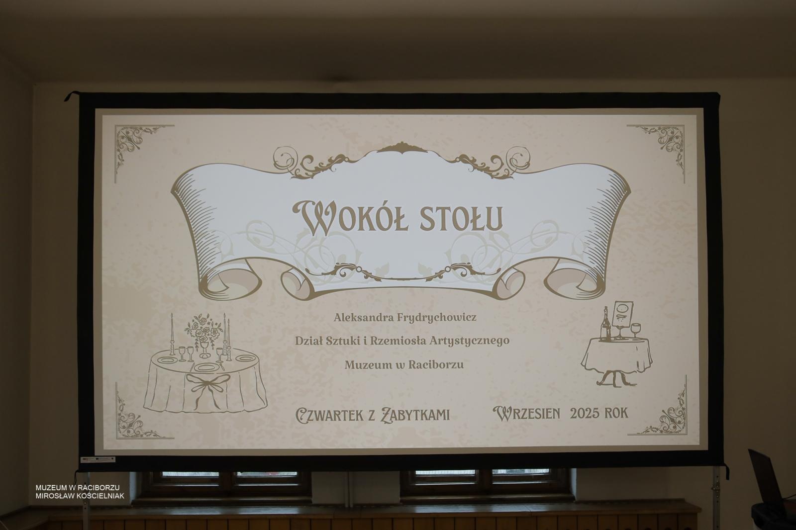 Zdjęcie w galerii na portalu naszraciborz.pl: Wokół stołu – czwartkowe spotkanie w Muzeum w Raciborzu za nami wiadomości z regionu