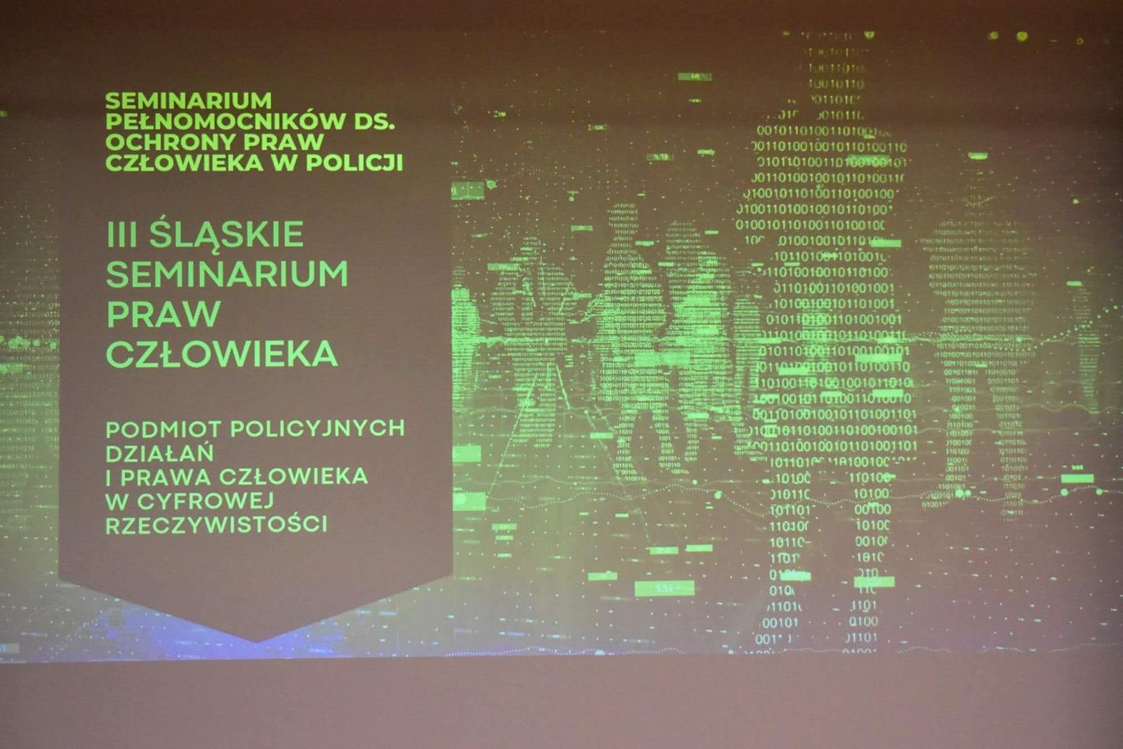 Zdjęcie w galerii na portalu naszraciborz.pl: Racibórz. III Śląskie seminarium – podmiot policyjnych działań i prawa człowieka w cyfrowej rzeczywistości wiadomości z regionu