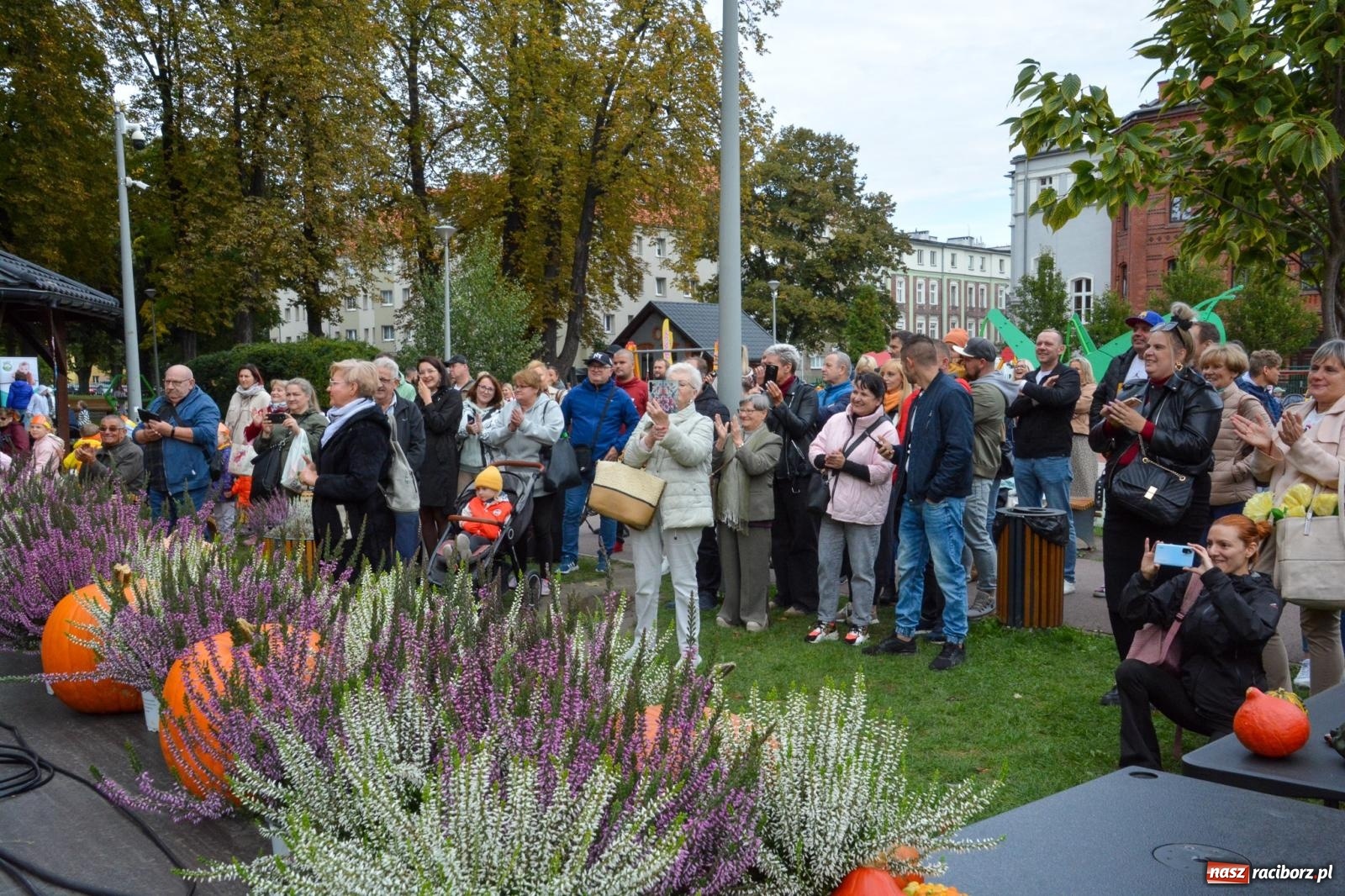 Zdjęcie w galerii na portalu naszraciborz.pl: W parku Jordanowskim trwa raciborskie święto dyni wiadomości z regionu