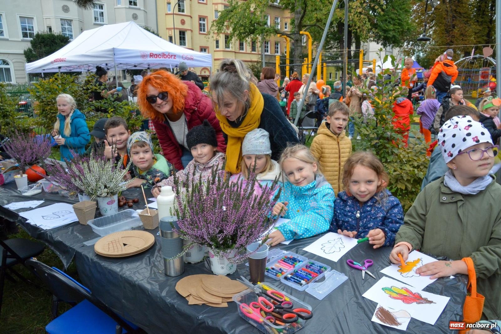 Zdjęcie w galerii na portalu naszraciborz.pl: W parku Jordanowskim trwa raciborskie święto dyni wiadomości z regionu