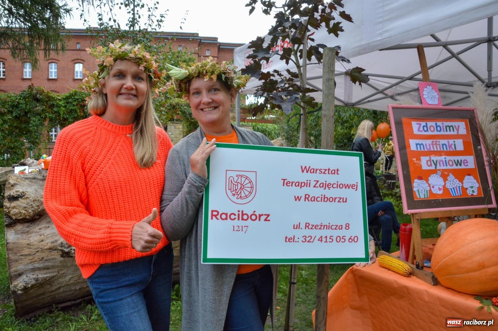 Zdjęcie w galerii na portalu naszraciborz.pl: W parku Jordanowskim trwa raciborskie święto dyni wiadomości z regionu