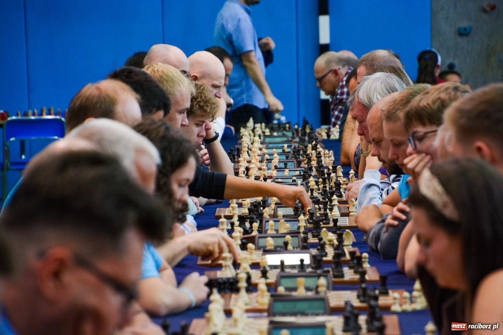 Zdjęcie w galerii na portalu naszraciborz.pl: Rekordowa frekwencja na VI Międzynarodowym Memoriale Szachowym Alfreda Chrobaka w Raciborzu wiadomości z regionu