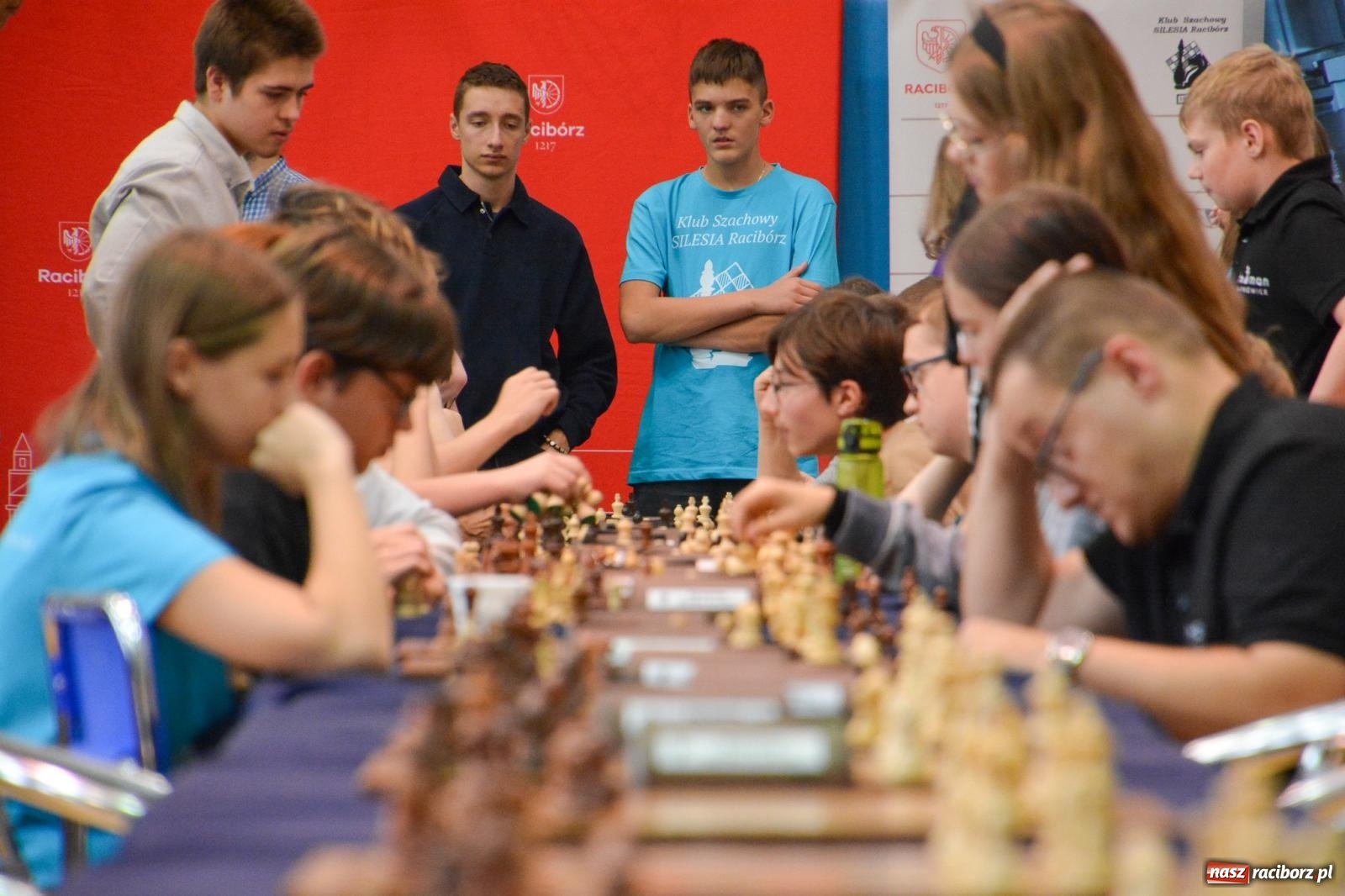 Zdjęcie w galerii na portalu naszraciborz.pl: Rekordowa frekwencja na VI Międzynarodowym Memoriale Szachowym Alfreda Chrobaka w Raciborzu wiadomości z regionu
