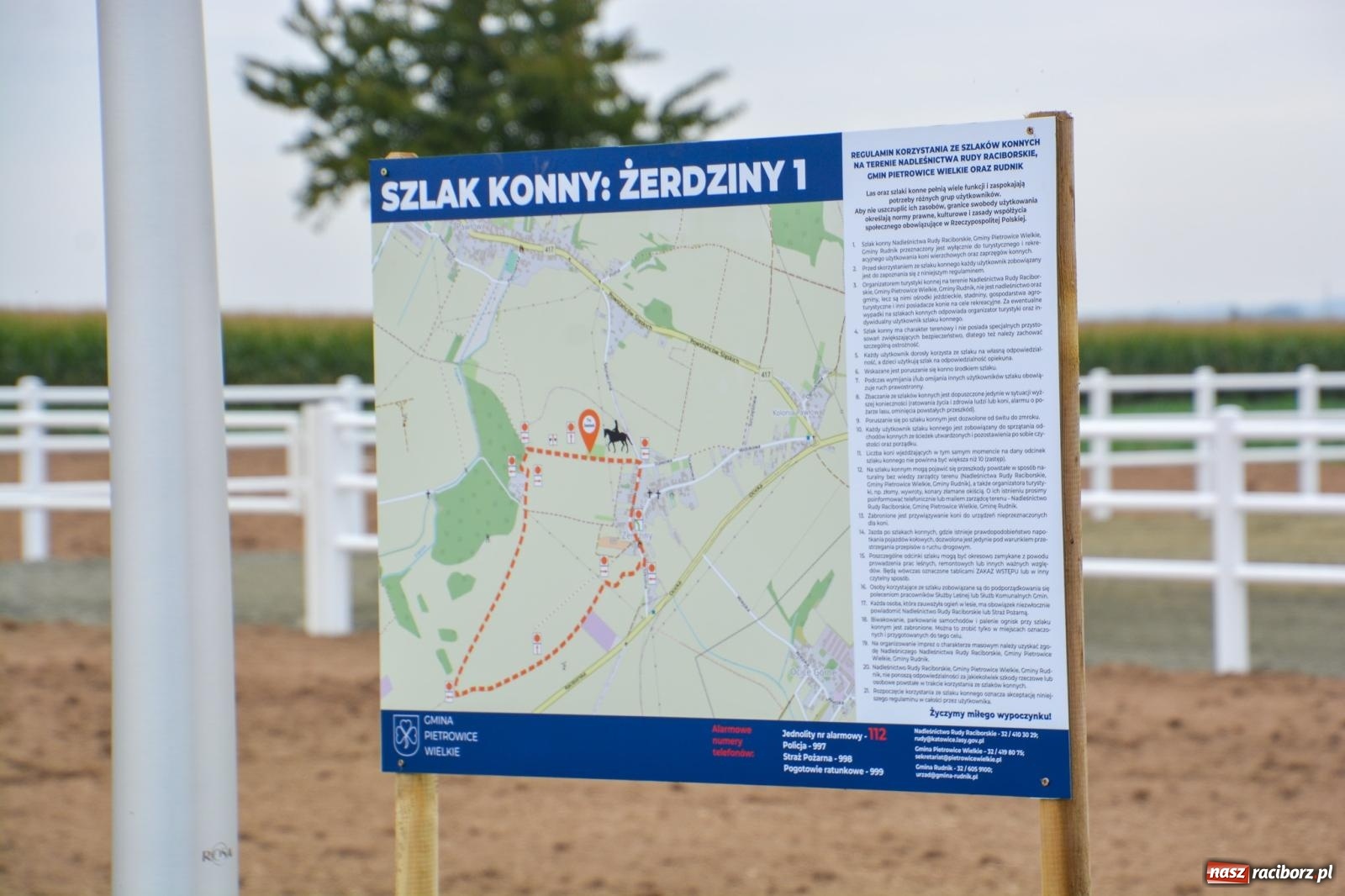 Zdjęcie w galerii na portalu naszraciborz.pl: Hubertus w Żerdzinach – emocje na końskim grzbiecie i nowe atrakcje dla miłośników jeździectwa wiadomości z regionu