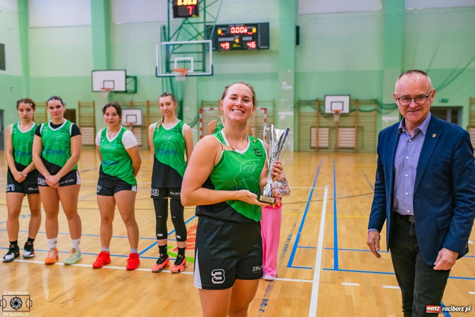 Zdjęcie w galerii na portalu naszraciborz.pl: Koszykówka: Turniej o puchar Starosty. Raciborzanki okazały gościnność [FOTO i WIDEO] wiadomości z regionu