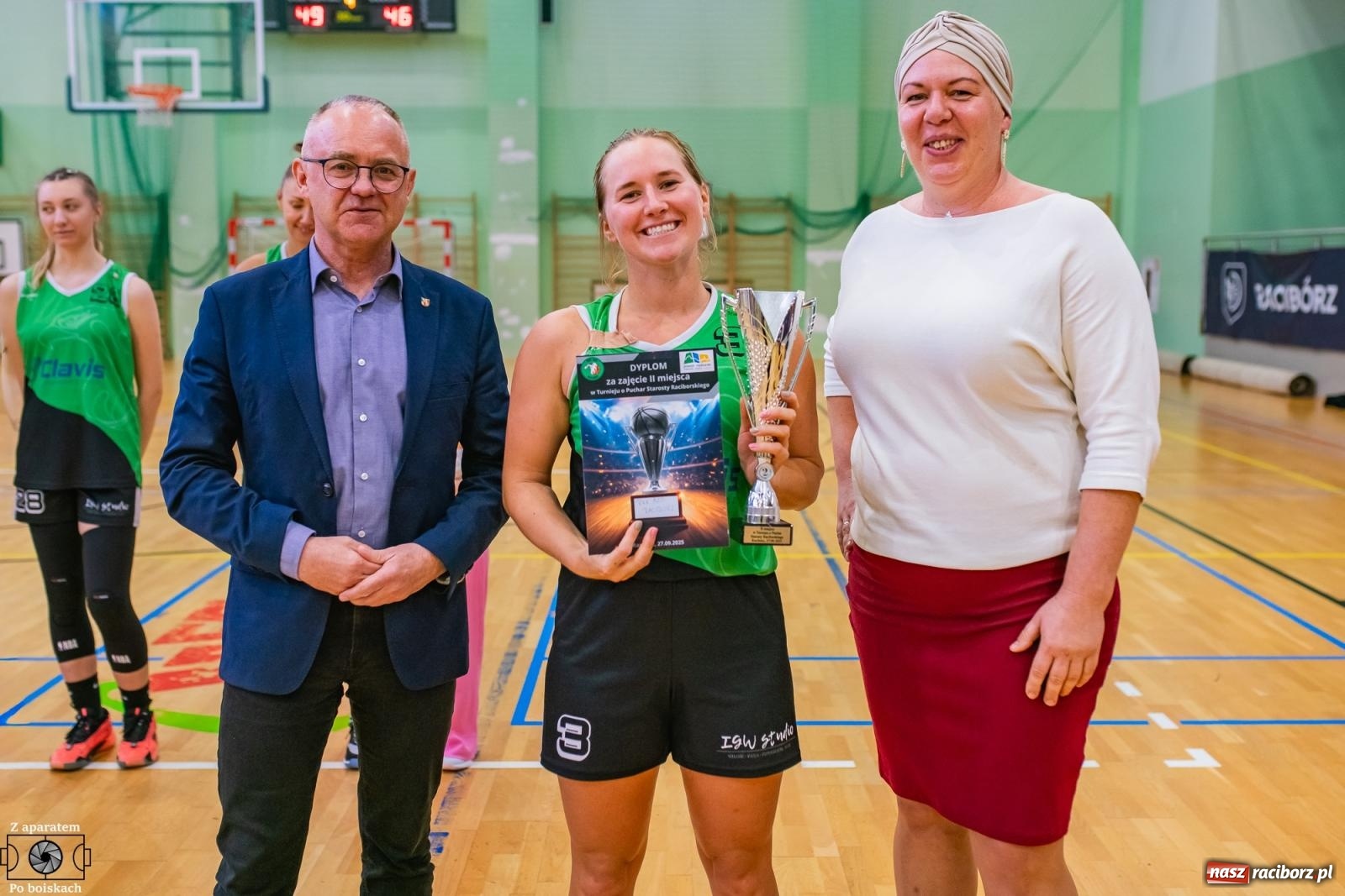 Zdjęcie w galerii na portalu naszraciborz.pl: Koszykówka: Turniej o puchar Starosty. Raciborzanki okazały gościnność [FOTO i WIDEO] wiadomości z regionu