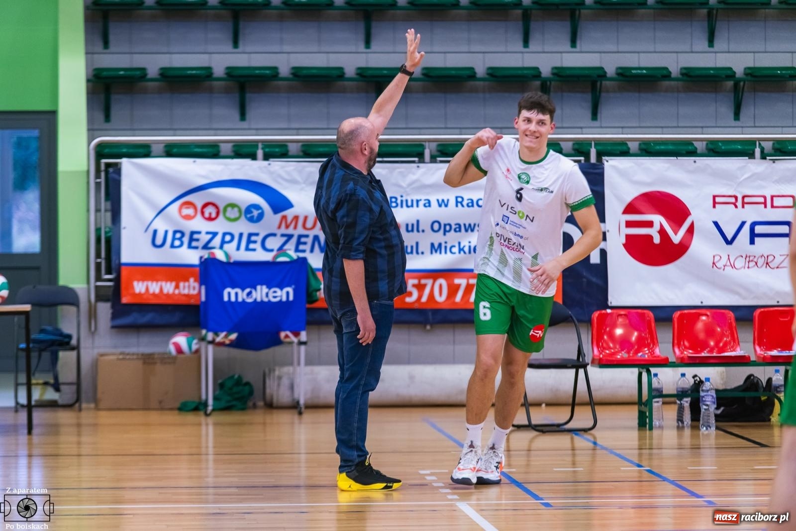 Zdjęcie w galerii na portalu naszraciborz.pl: Ruszył nowy sezon w I lidze siatkówki. Dreszczowiec bez happy endu na inaugurację w Raciborzu [FOTO i WIDEO] wiadomości z regionu