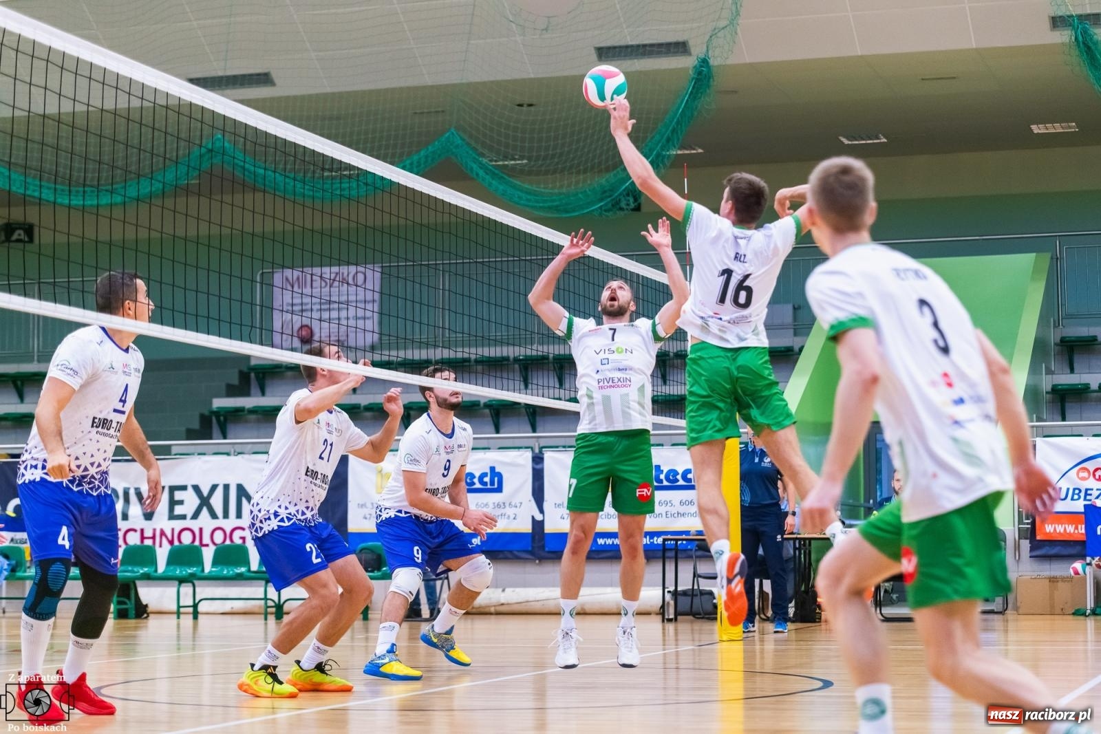 Zdjęcie w galerii na portalu naszraciborz.pl: Ruszył nowy sezon w I lidze siatkówki. Dreszczowiec bez happy endu na inaugurację w Raciborzu [FOTO i WIDEO] wiadomości z regionu