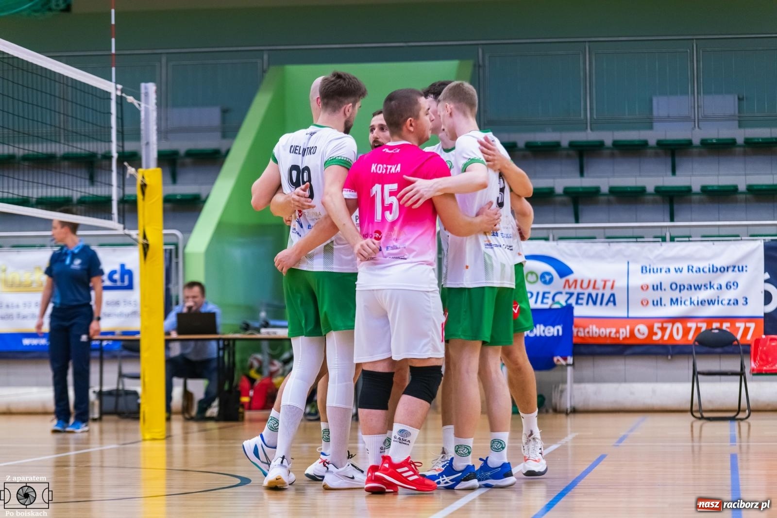 Zdjęcie w galerii na portalu naszraciborz.pl: Ruszył nowy sezon w I lidze siatkówki. Dreszczowiec bez happy endu na inaugurację w Raciborzu [FOTO i WIDEO] wiadomości z regionu