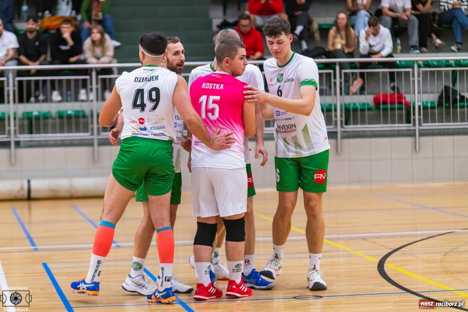 Zdjęcie w galerii na portalu naszraciborz.pl: Ruszył nowy sezon w I lidze siatkówki. Dreszczowiec bez happy endu na inaugurację w Raciborzu [FOTO i WIDEO] wiadomości z regionu