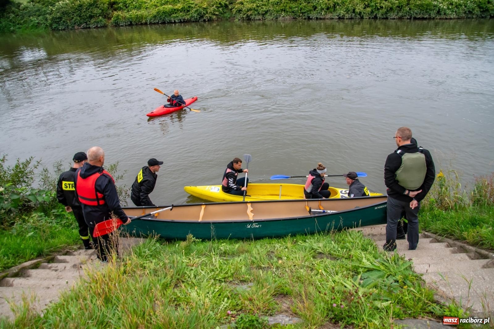 Zdjęcie w galerii na portalu naszraciborz.pl: Graniczne Meandry Odry symbolicznie zamknięte. Do przyszłego roku wiadomości z regionu