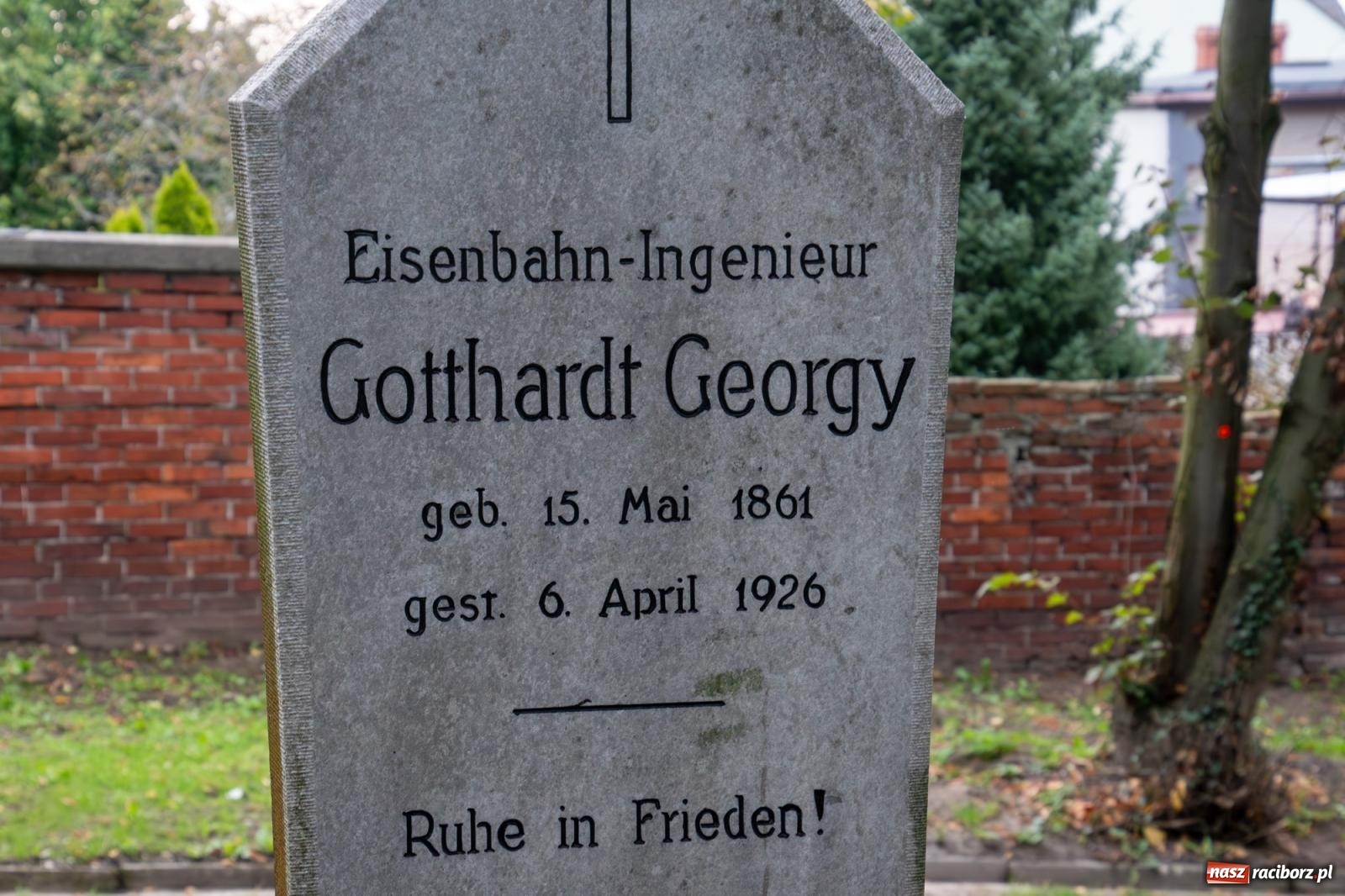 Zdjęcie w galerii na portalu naszraciborz.pl: Ile w nas pamięci, tyle w nas przyszłości. Ewangelicki cmentarz odkryty na nowo [FOTO i WIDEO] wiadomości z regionu