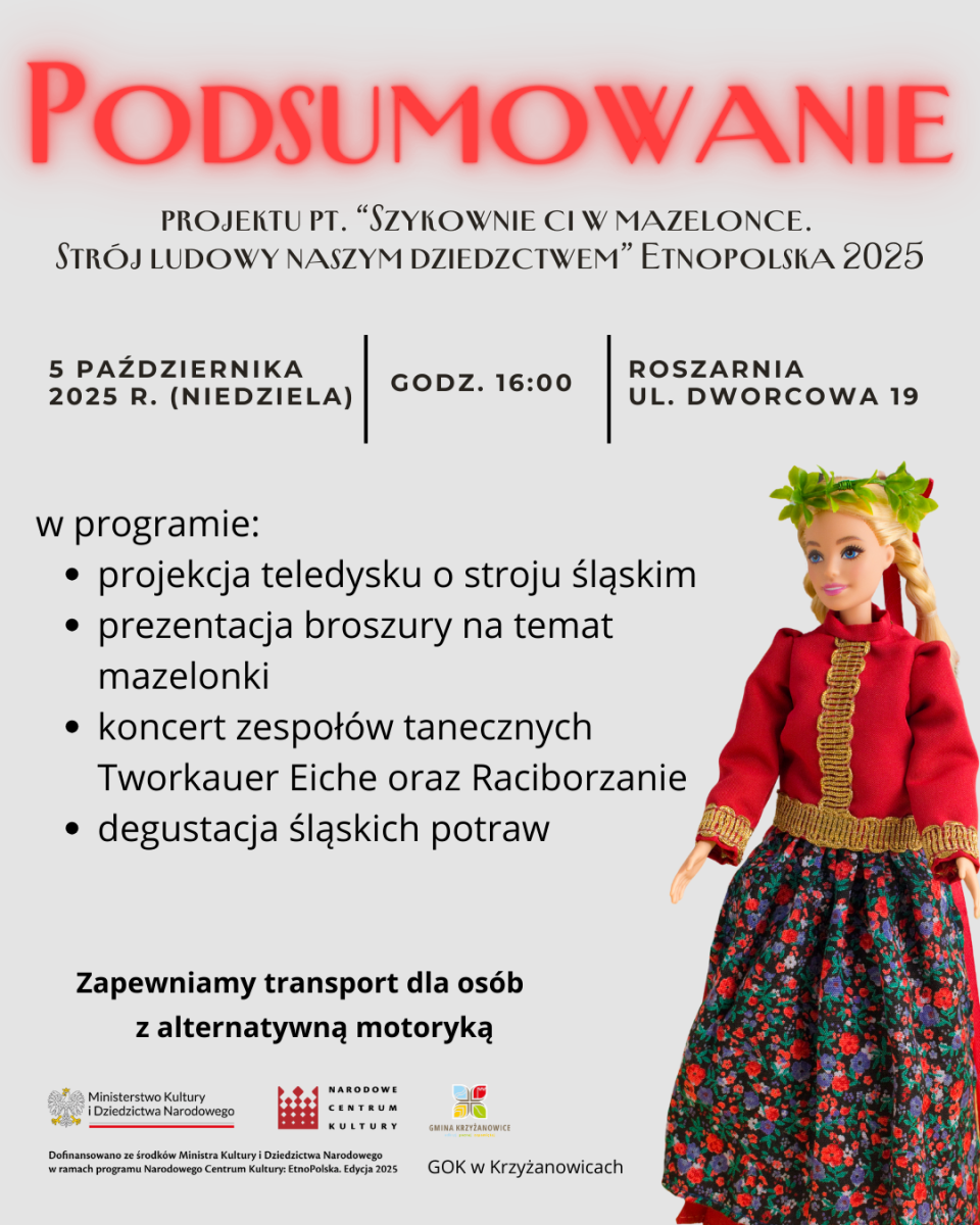 Zdjęcie w galerii na portalu naszraciborz.pl: Kulturalny początek października w gminie Krzyżanowice wiadomości z regionu