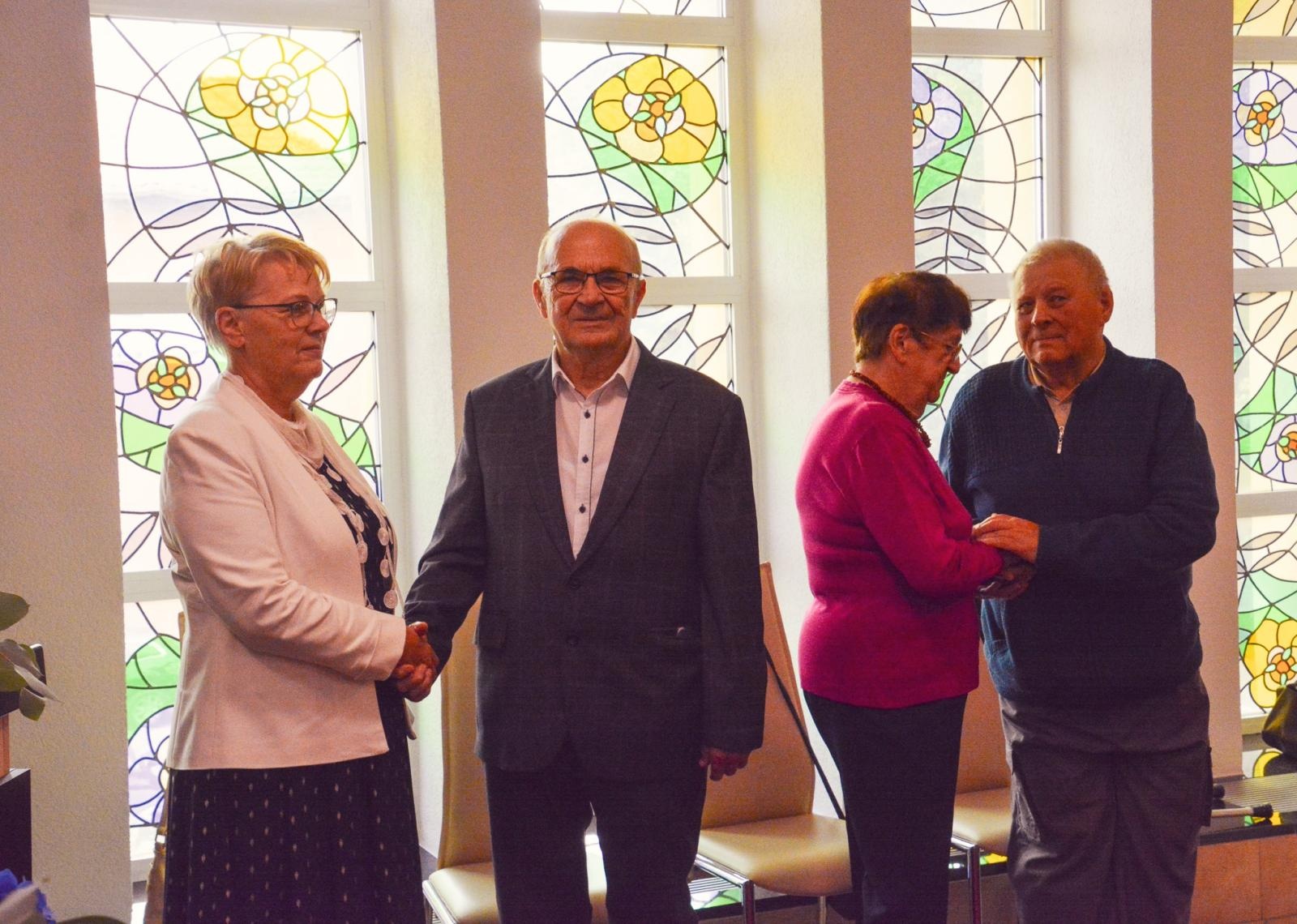 Zdjęcie w galerii na portalu naszraciborz.pl: Złote Gody w USC. Prezydent Raciborza wręczył medale za Długoletnie Pożycie Małżeńskie wiadomości z regionu