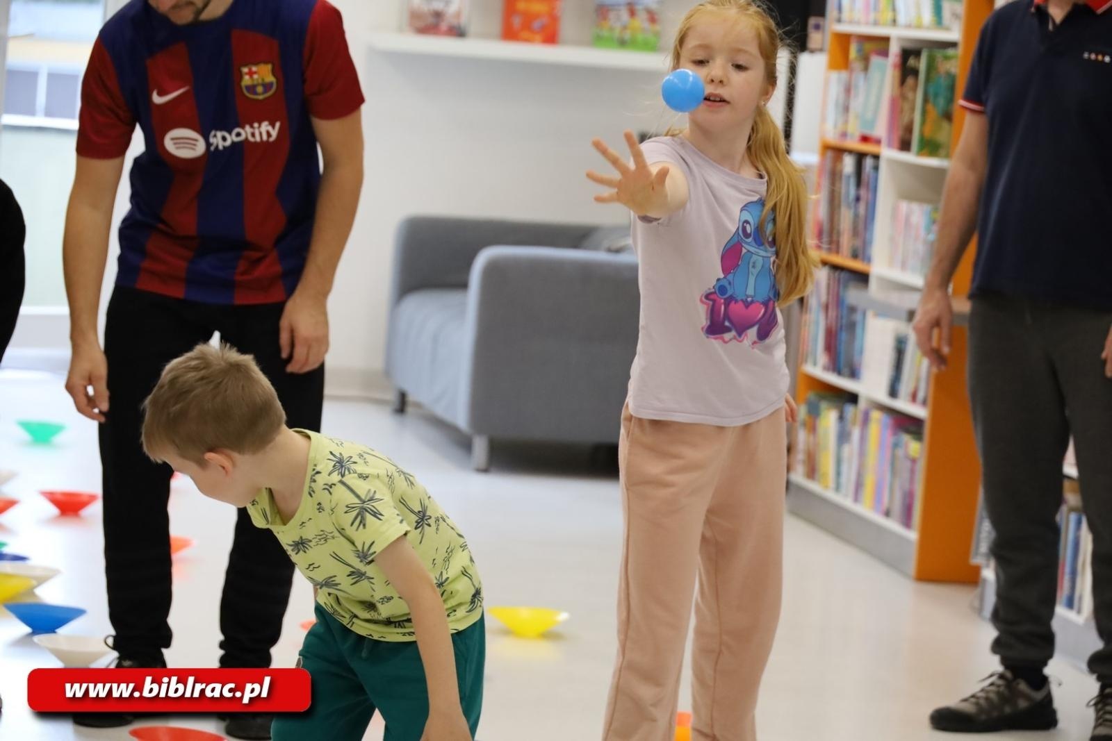 Zdjęcie w galerii na portalu naszraciborz.pl: Sportowa sobota w raciborskiej bibliotece wiadomości z regionu