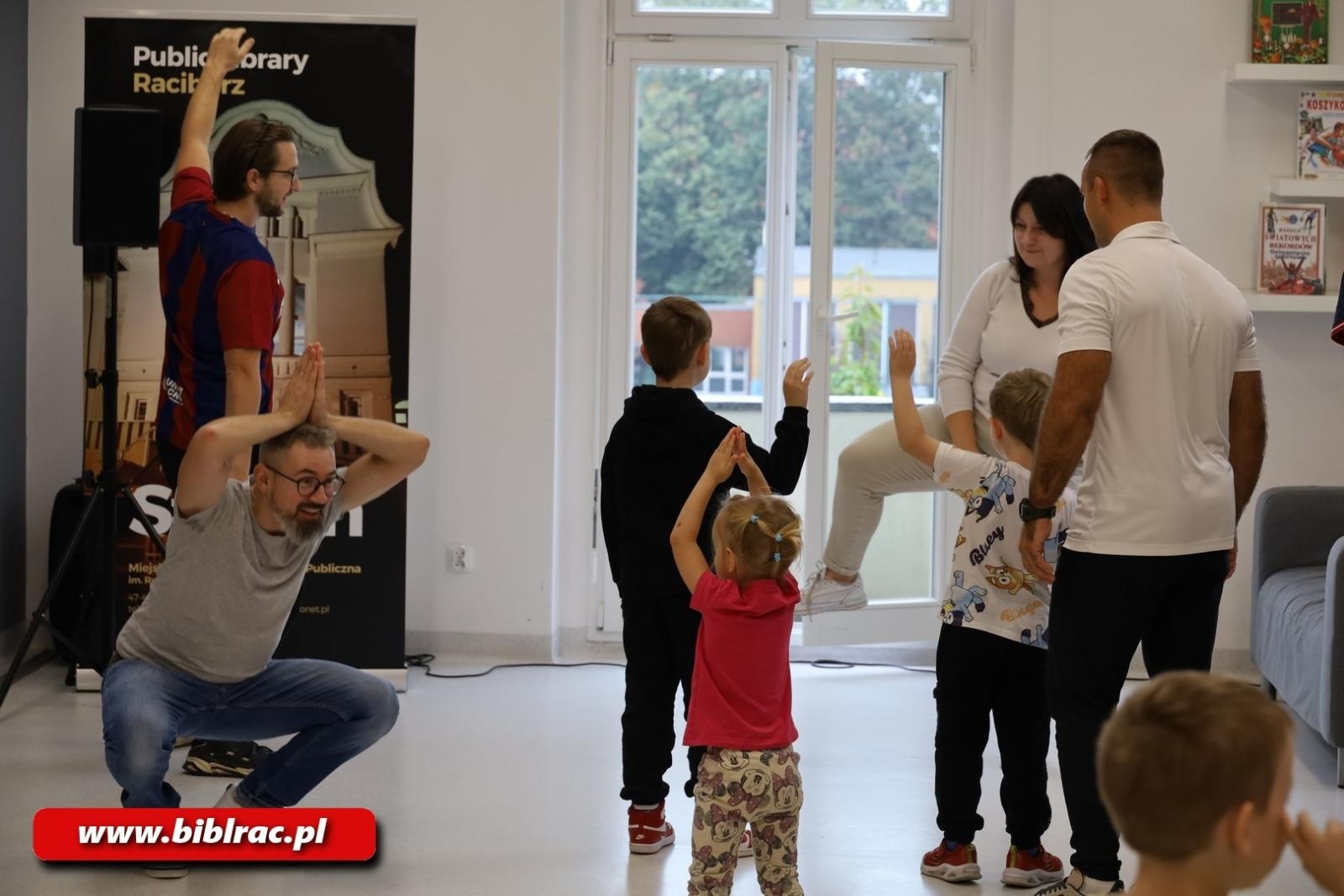 Zdjęcie w galerii na portalu naszraciborz.pl: Sportowa sobota w raciborskiej bibliotece wiadomości z regionu