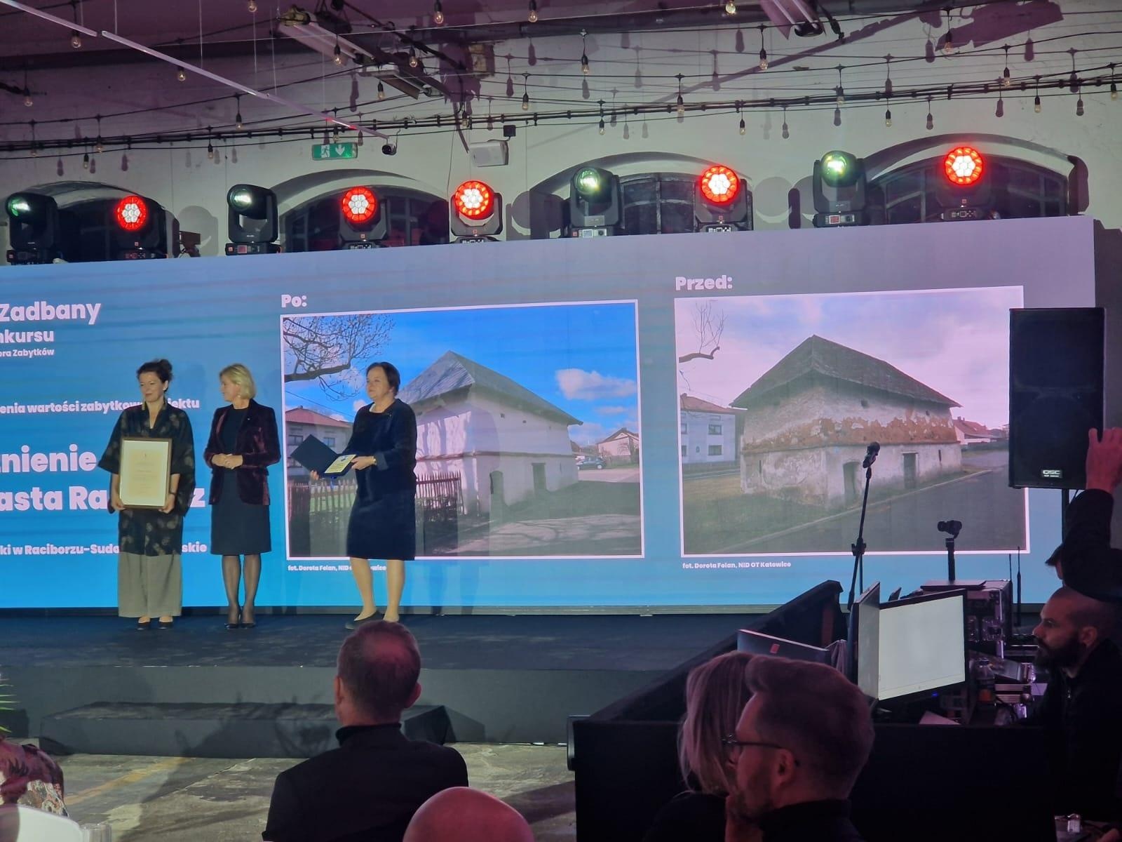 Zdjęcie w galerii na portalu naszraciborz.pl: Raciborski spichlerz nagrodzony w konkursie Zabytek Zadbany wiadomości z regionu