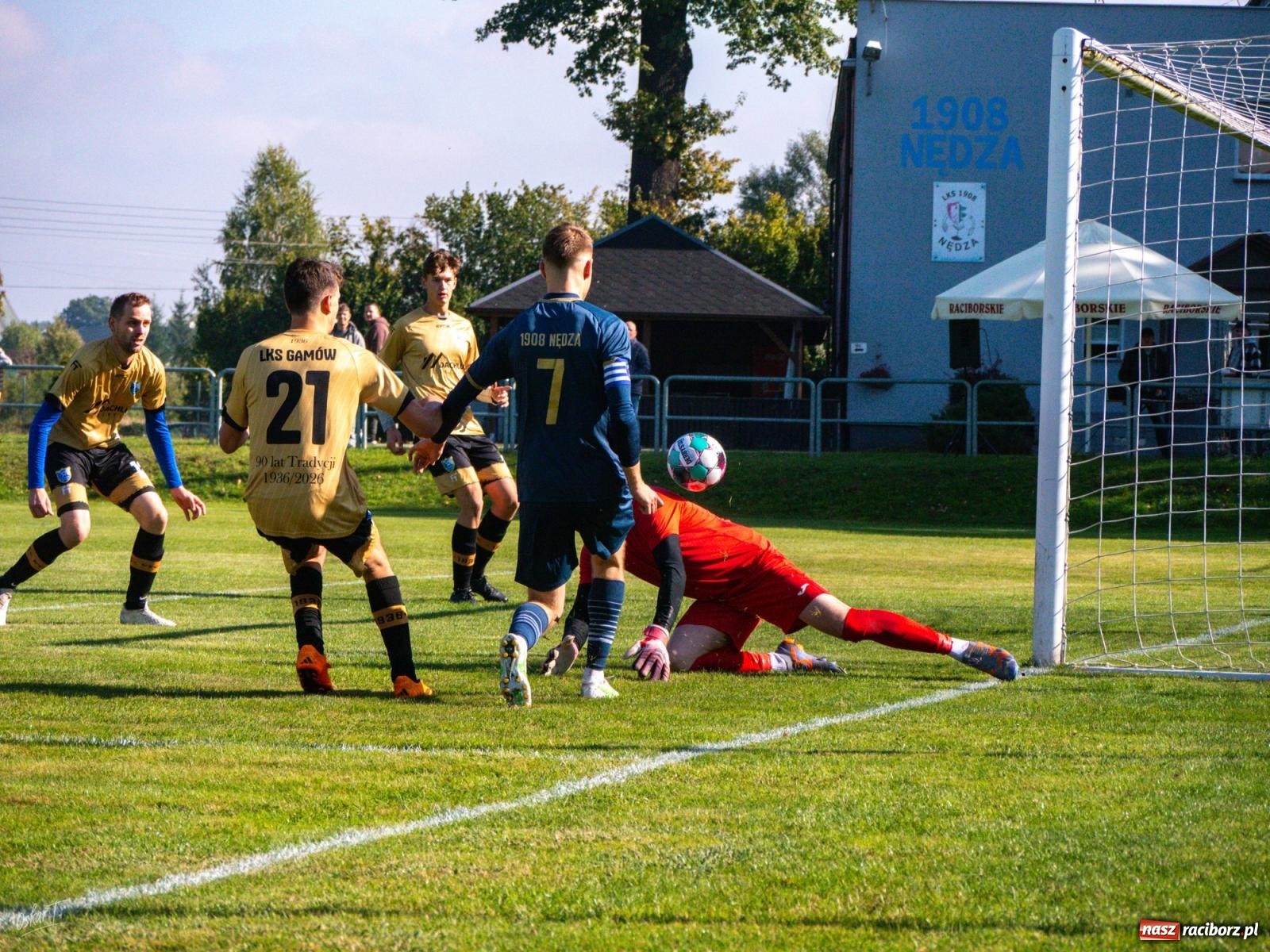 Zdjęcie w galerii na portalu naszraciborz.pl: Klasa okręgowa: Gamów wywiózł komplet punktów z Nędzy [FOTO] wiadomości z regionu