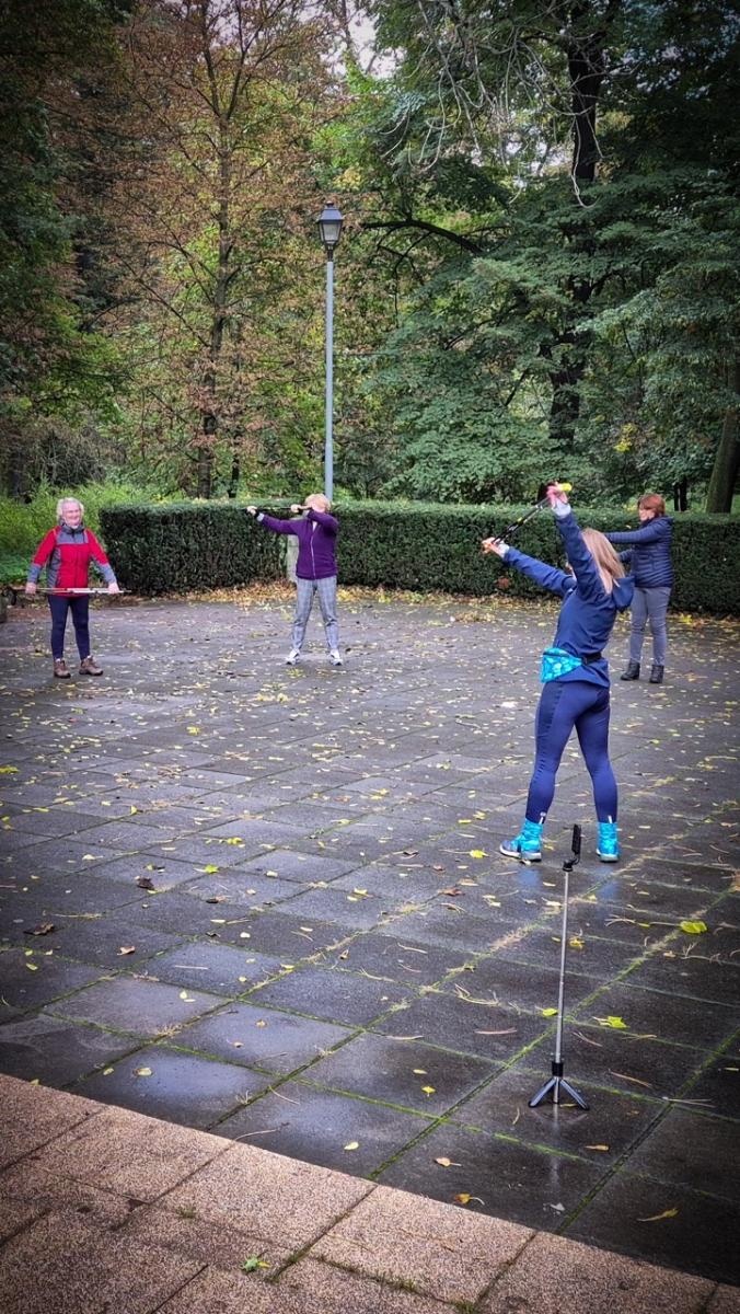 Zdjęcie w galerii na portalu naszraciborz.pl: Zajęcia Bo lubię Aktywnie – w ramach projektu Aktywny Senior wiadomości z regionu